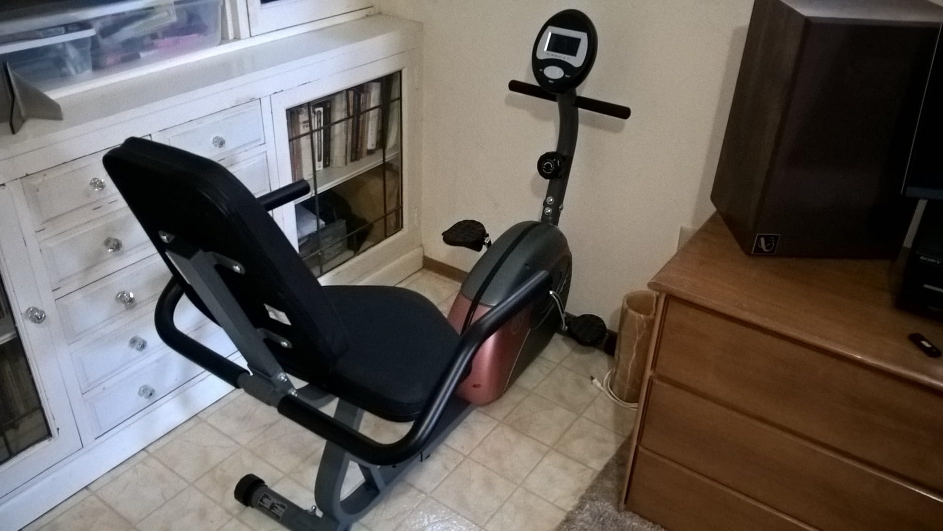 Marcy Home Fitness Personal Exercise Bike with Adjustable Magnetic Resistance for Cardio Workout and Cycle Training customer photo 1