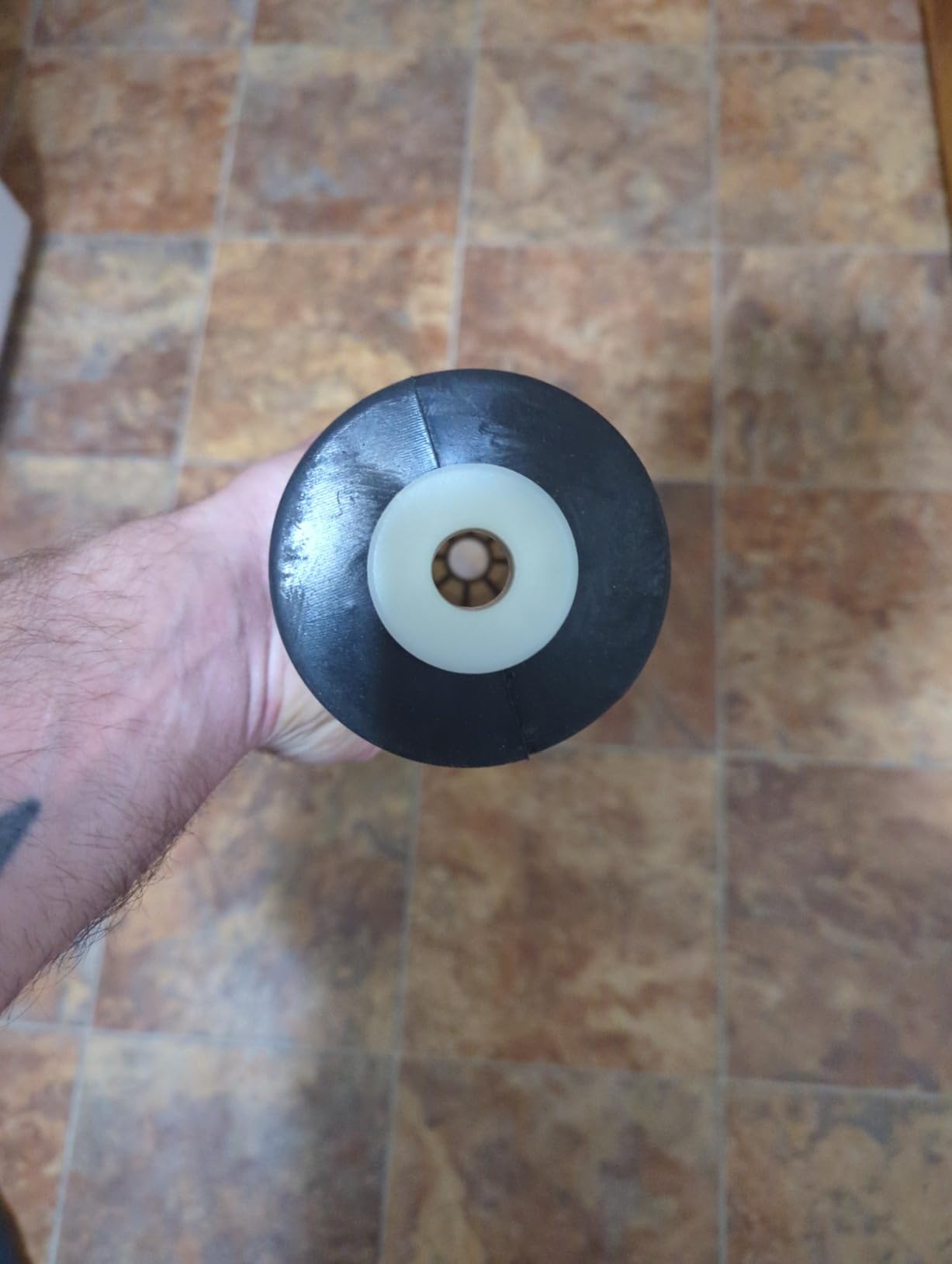 Attwood Heavy Duty Boat Trailer Roller, Rubber Shaft Keel, Black - 8, 10 or 12 inches customer photo 2