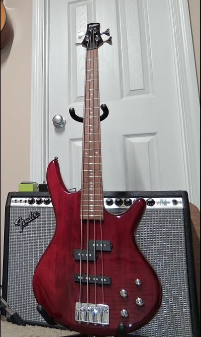 Ibanez Gio GSR200TR Bass Guitar - Transparent Red customer photo 1