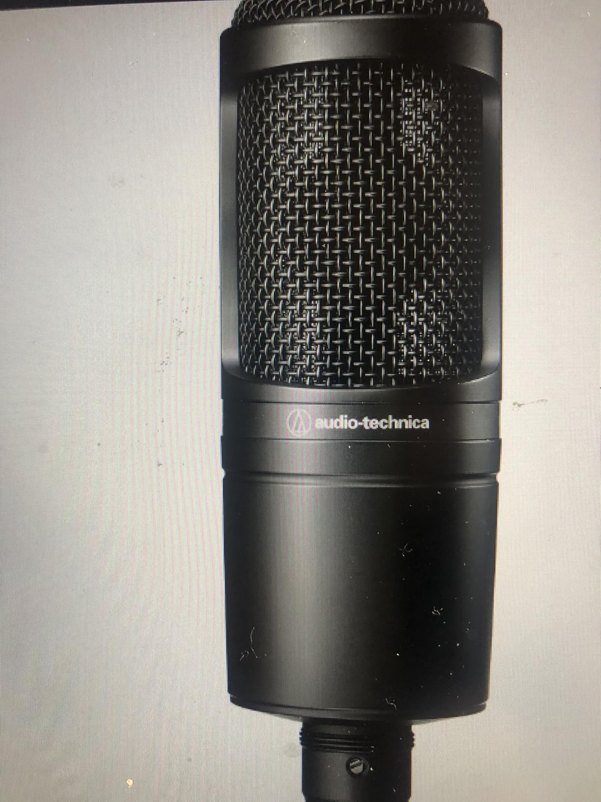 Audio-Technica AT2035 Cardioid Condenser Microphone with Custom Shock Mount customer photo 2