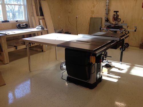 Delta 3 HP Motor 10 in. UNISAW with 52 in. BIESEMEYER Fence System (36-L352) customer photo 2