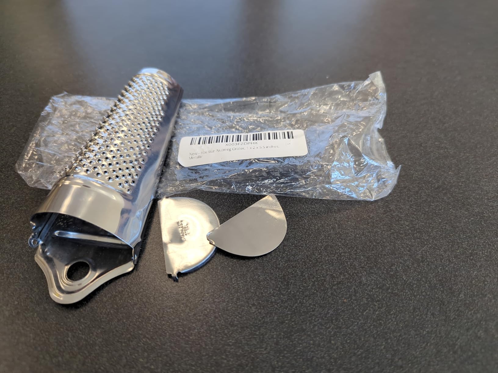 Fox Run Stainless Steel Cone Nutmeg Grater, 5.5
