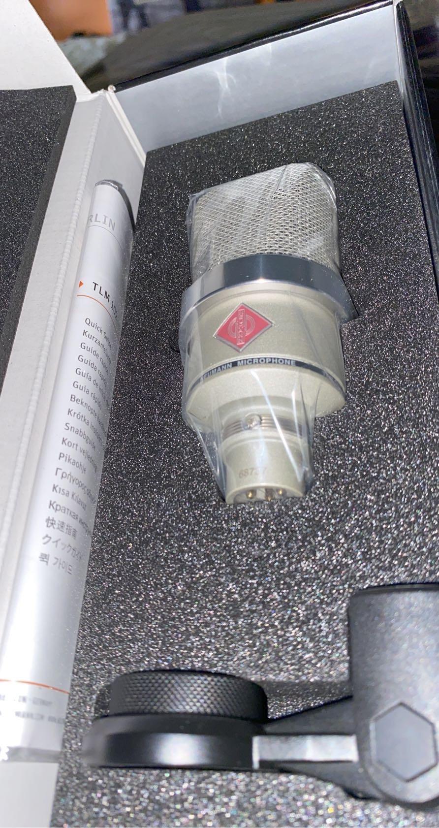 Neumann TLM 102 Large-Diaphragm Condenser Microphone - Nickel customer photo 2