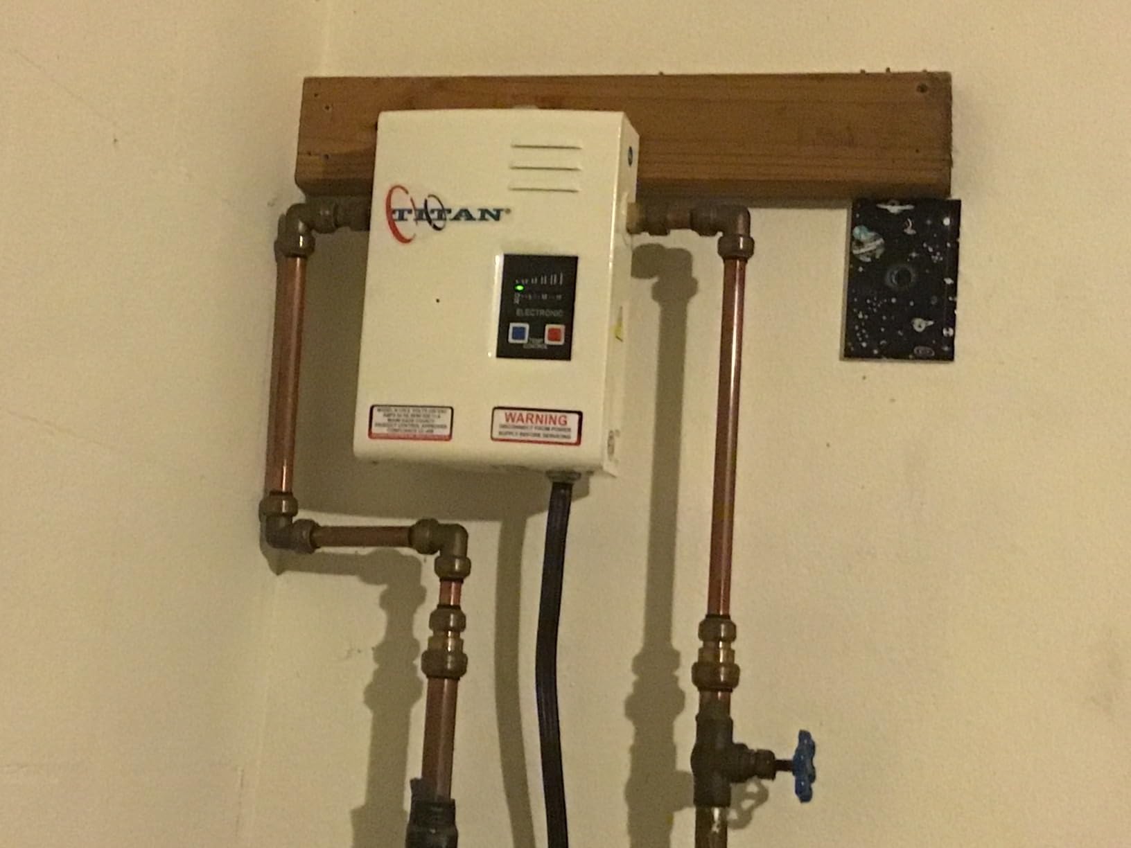 Titan Electric Tankless Water Heater customer photo 1