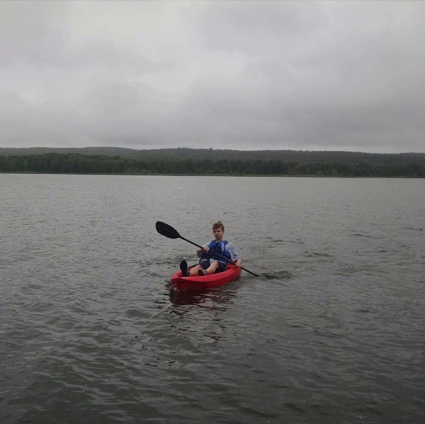 Lifetime Lotus Sit-On-Top Kayak with Paddle customer photo 2