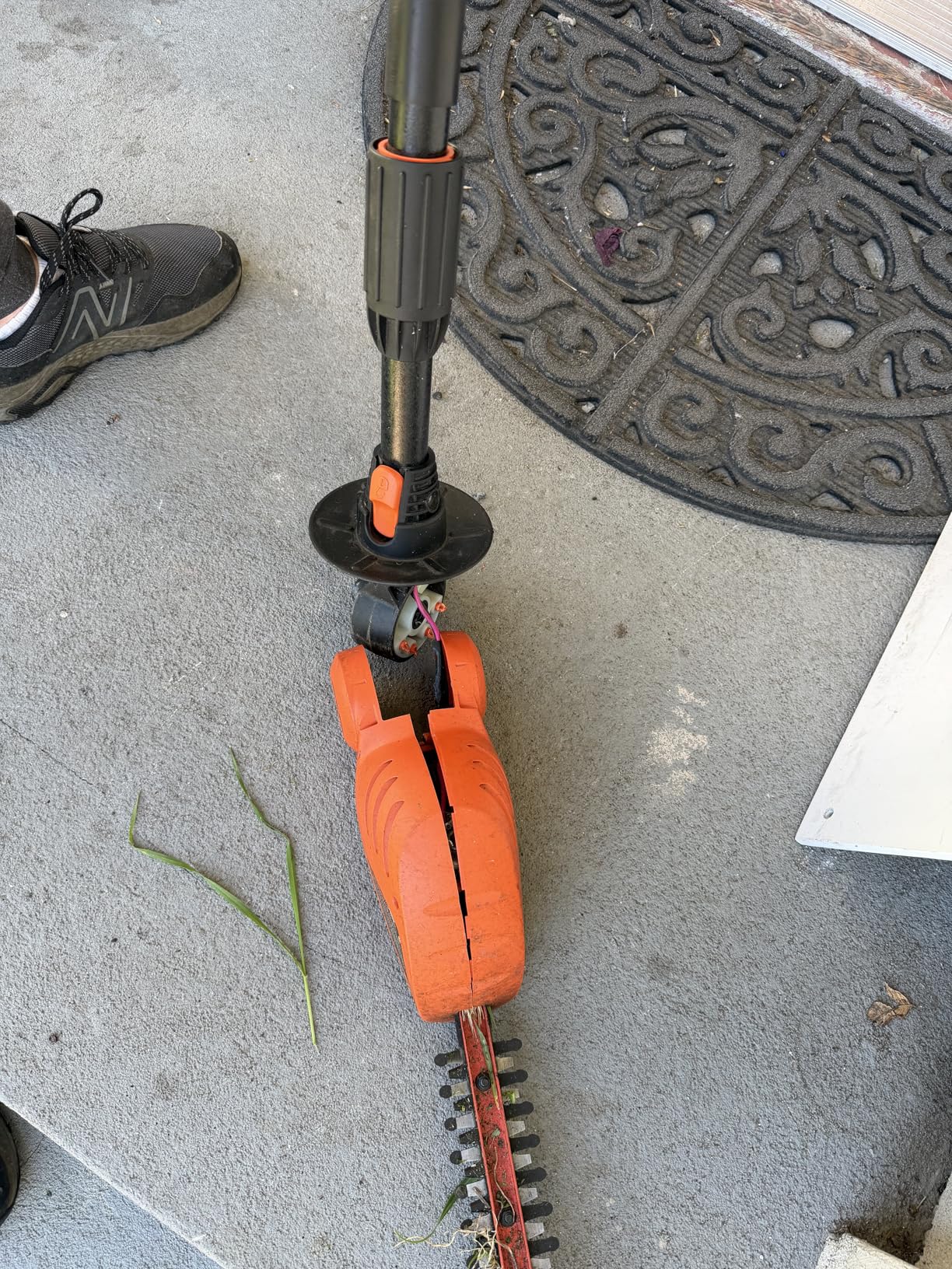 Black+Decker 20V MAX Pole Hedge Trimmer Cordless with Battery and Charger, 18-Inch Dual Action Blade customer photo 2