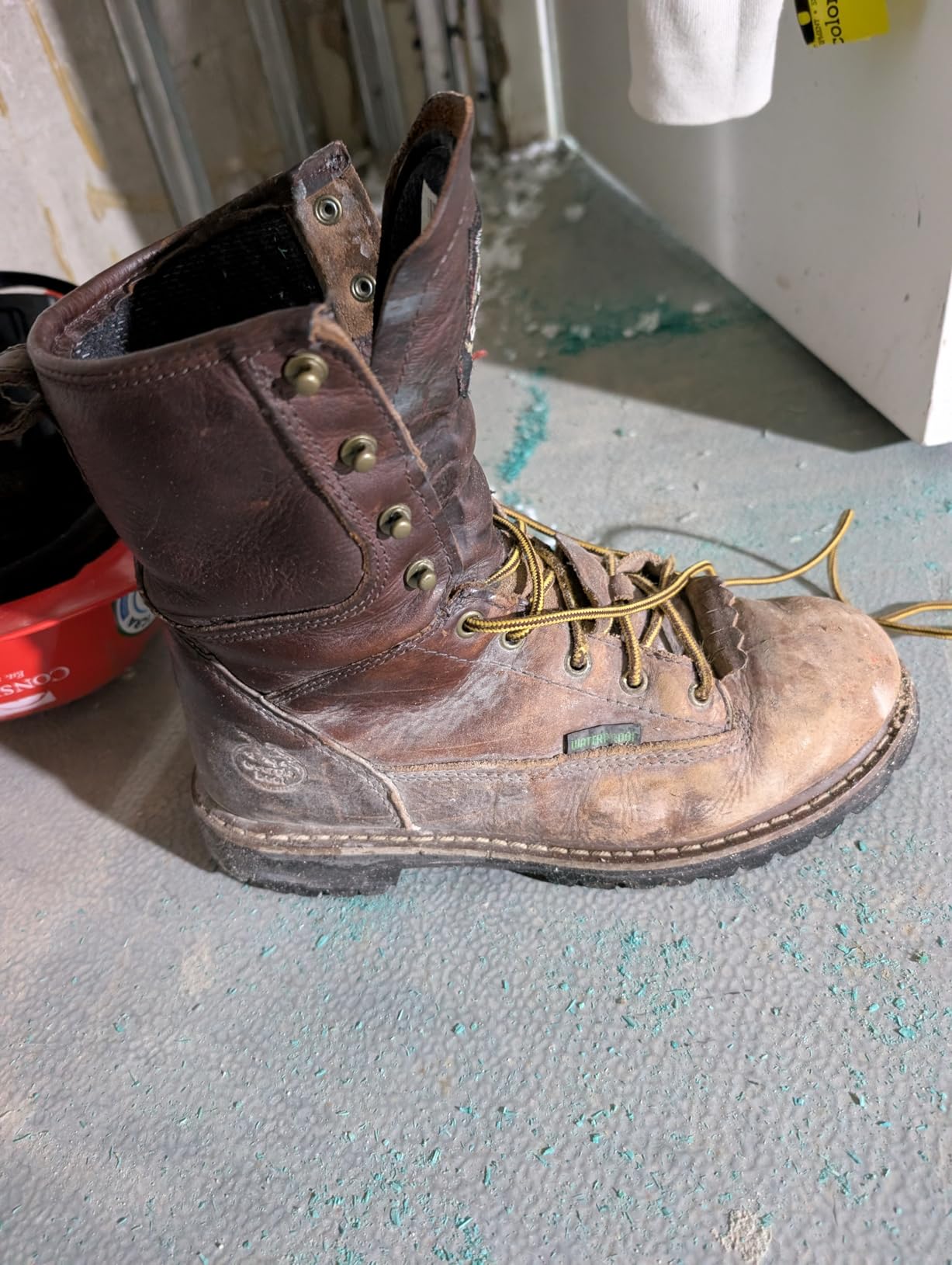 Georgia Boot Men's Waterproof Lace-To-Toe Work Boots customer photo 2