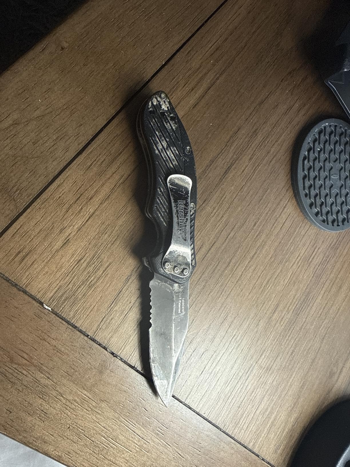 Kershaw Clash Black Serrated Pocketknife, 3