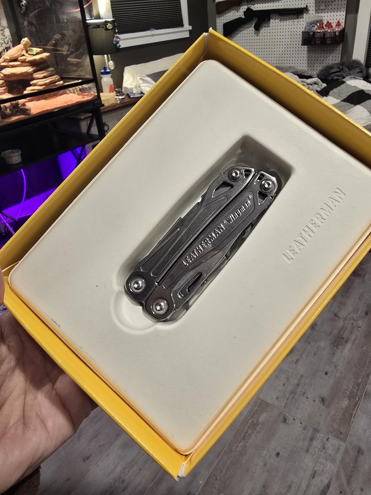 LEATHERMAN, Wingman Multitool with Spring-Action Pliers and Scissors, Stainless Steel customer photo 2