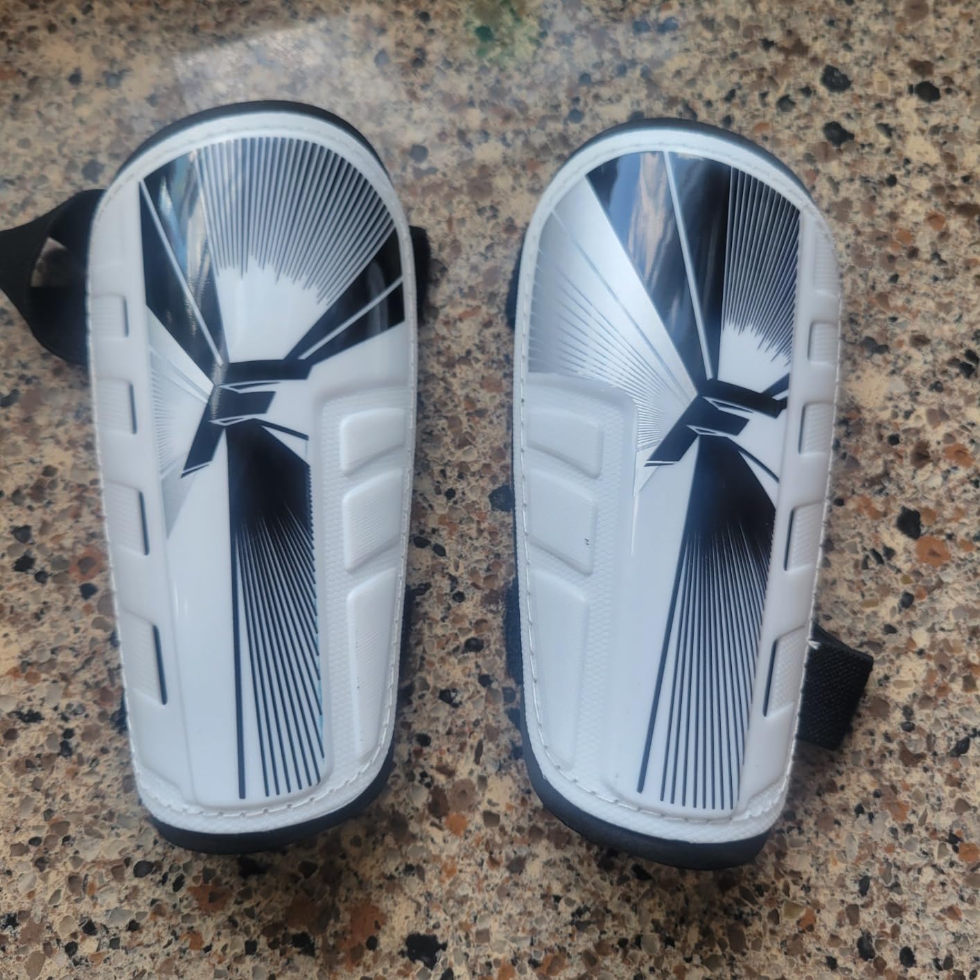 Franklin Sports Soccer Shin Guards for Youth + Adults - Superlight Shin Guards for Men, Women + Kids - (2) Shin Guard Set for Boys + Girls customer photo 1