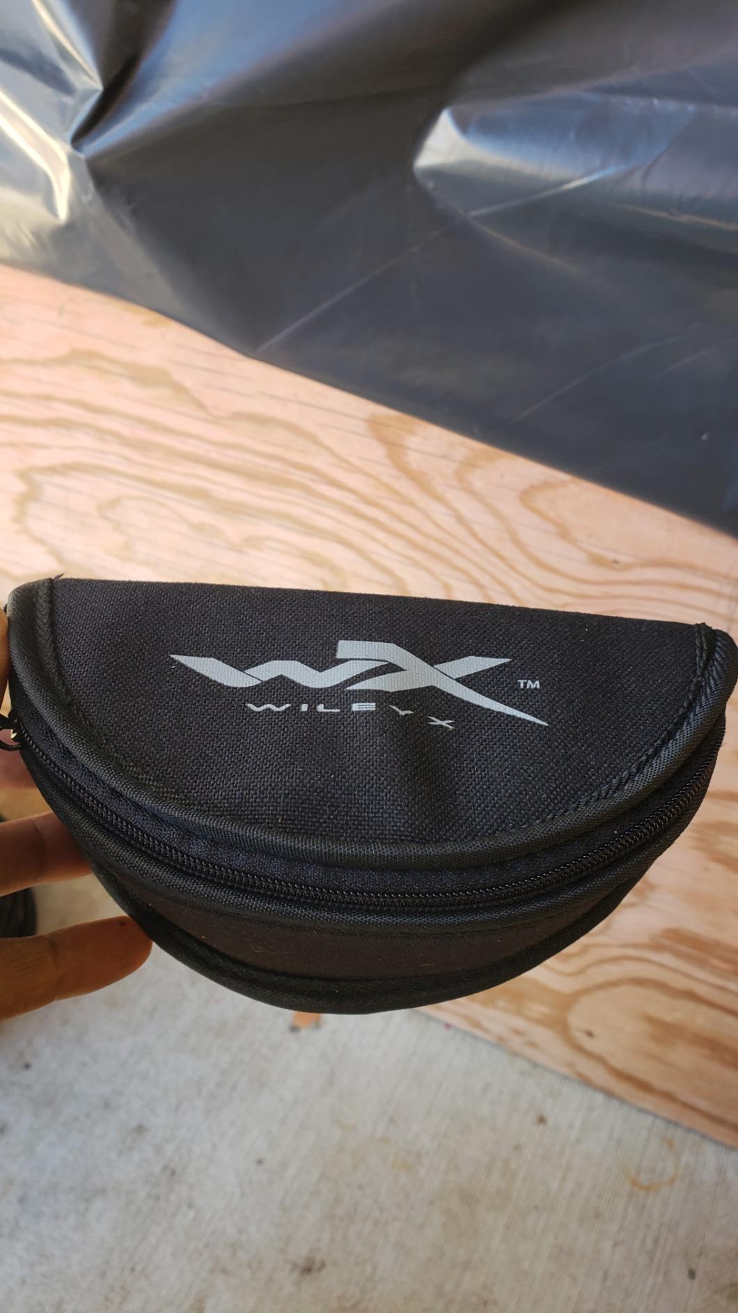 Wiley X WX Valor Tactical Sunglasses, Safety Glasses Shatterproof UV Eye Protection for Combat Shooting Matte Black Frames, Grey, Clear, and Light Rust Tinted Lenses, Ballistic Rated customer photo 2