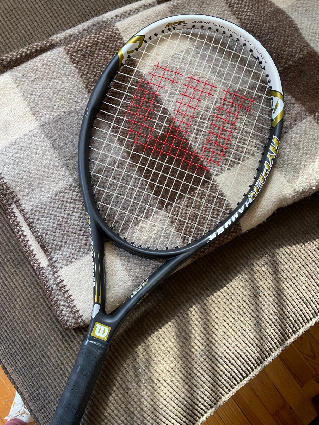 Wilson Hyper Hammer 5.3 Adult Recreational Tennis Rackets - Grip Sizes 1-4 customer photo 1