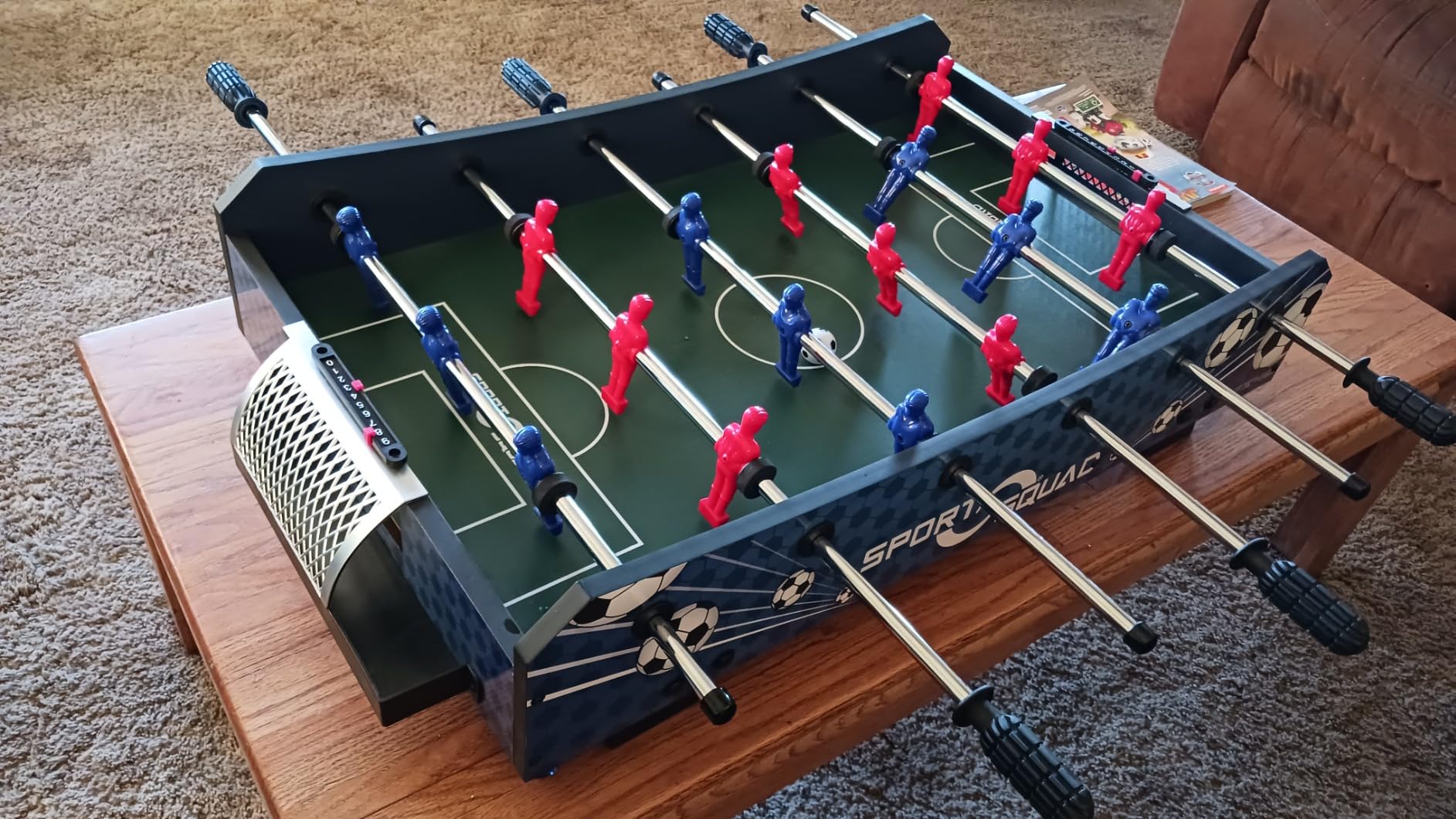 Sport Squad Foosball Table - Wood Foosball Table for Kids & Adults - Bar Game Table for Home customer photo 1