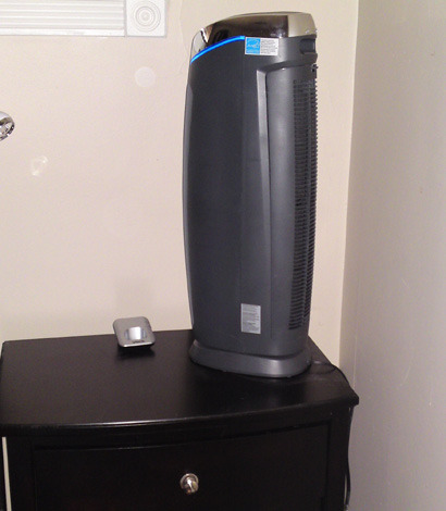 GermGuardian 5-In-1 HEPA Air Purifier for Home, Large Rooms Up To 915 Sq. Ft. with HEPA Pet Air Filter, UV-C Light & Odor Reduction, AC5250PT, 28 Tower, Gray customer photo 2