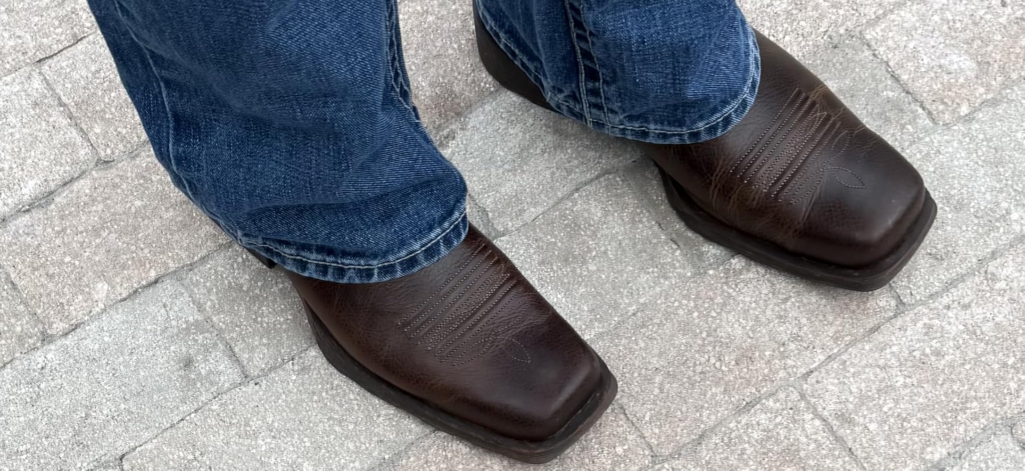 Rambler Western Boot - Men's Leather, Square Toe, Western Boots customer photo 1