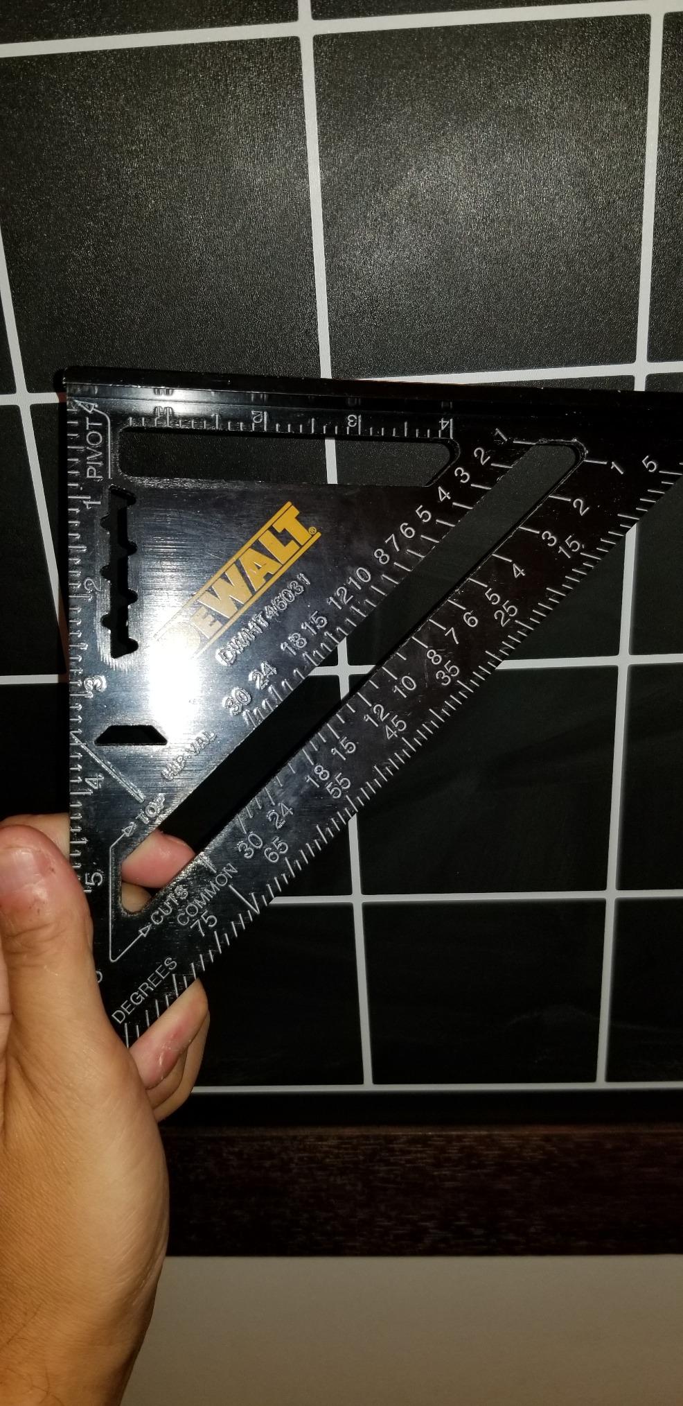 DEWALT Premium Rafter Square customer photo 1