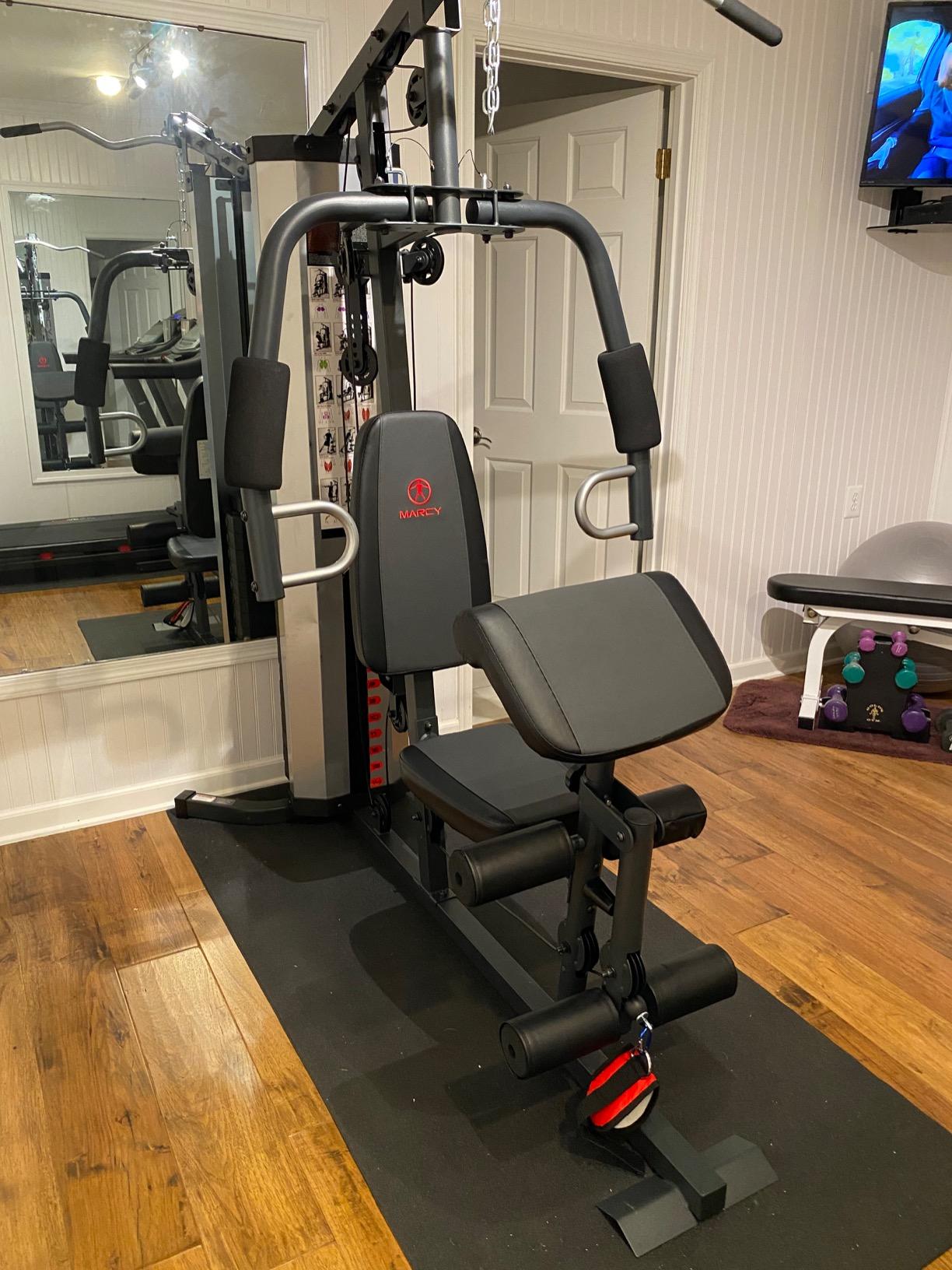 Marcy Multifunctional Workout Station 100lbs to 200lbs Stack Home Gym customer photo 1