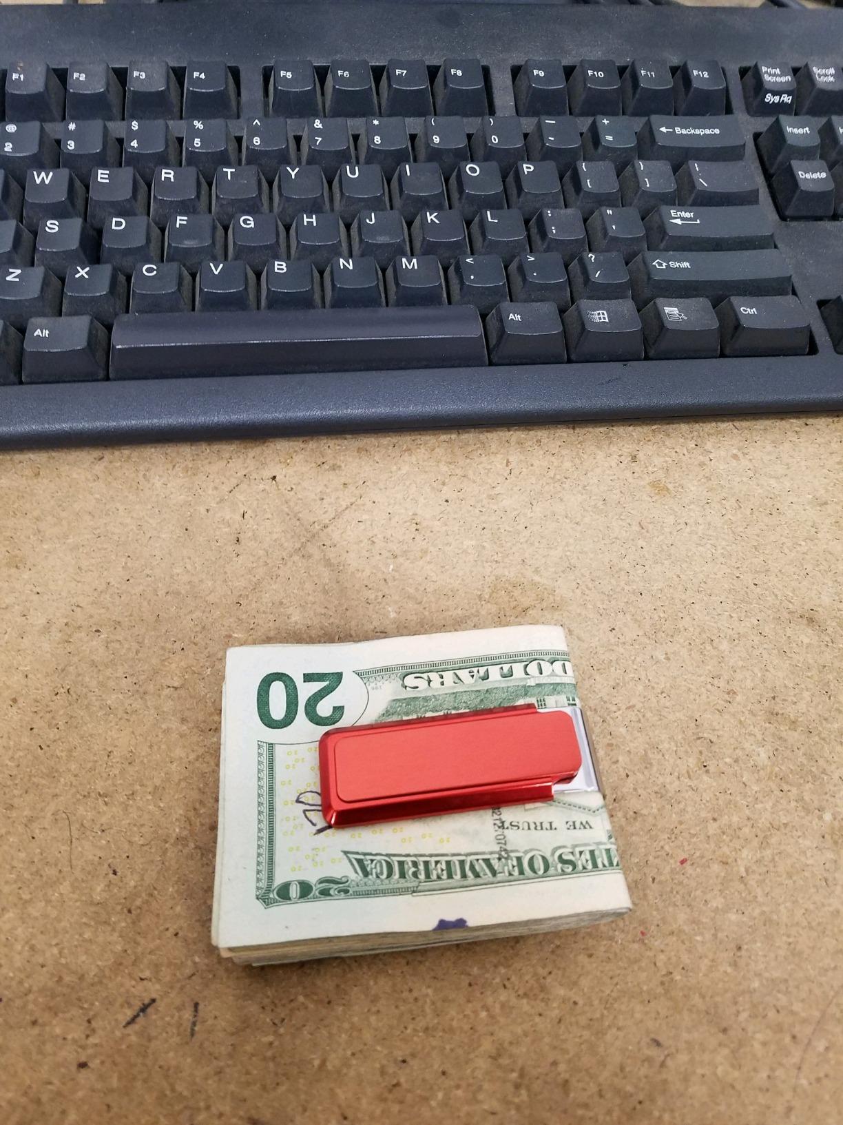 Money Clip - Minimalist Slim Wallet Alternative for Front Pocket Carry - Cash and Credit Card Holder for Men customer photo 2