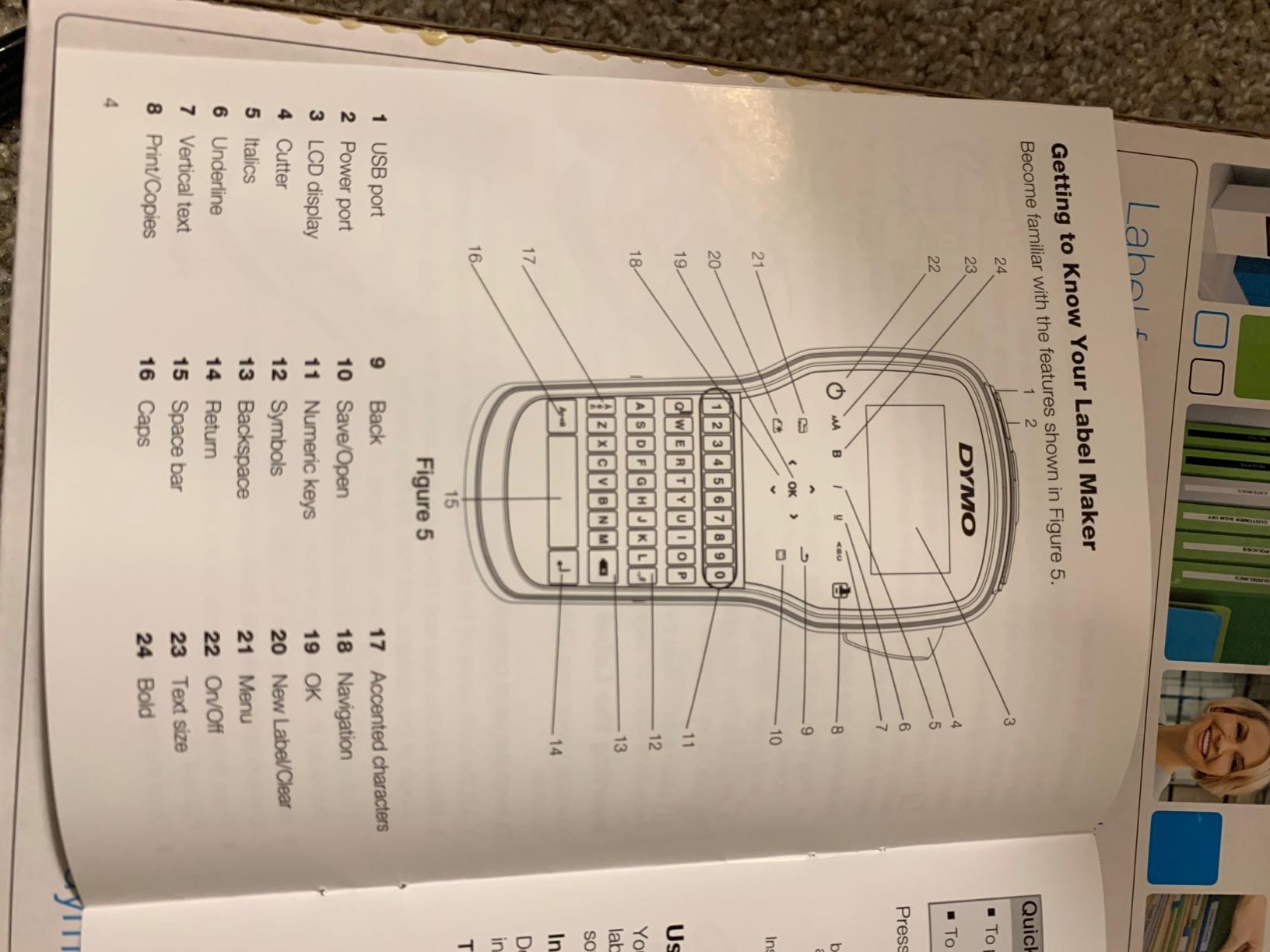 DYMO LabelManager 280 Rechargeable Portable Label Maker customer photo 2