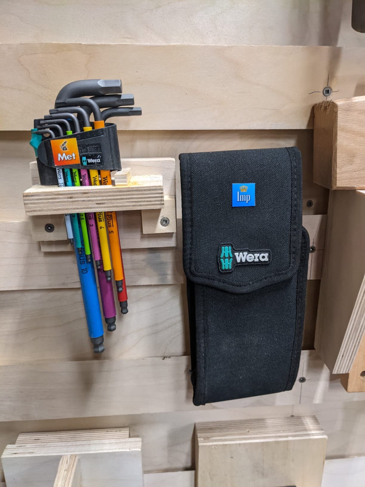 Wera Tools 05073593001 950 SPKL/9 SM N SB Long ARM HEX Key Set, One Size, Multi customer photo 2