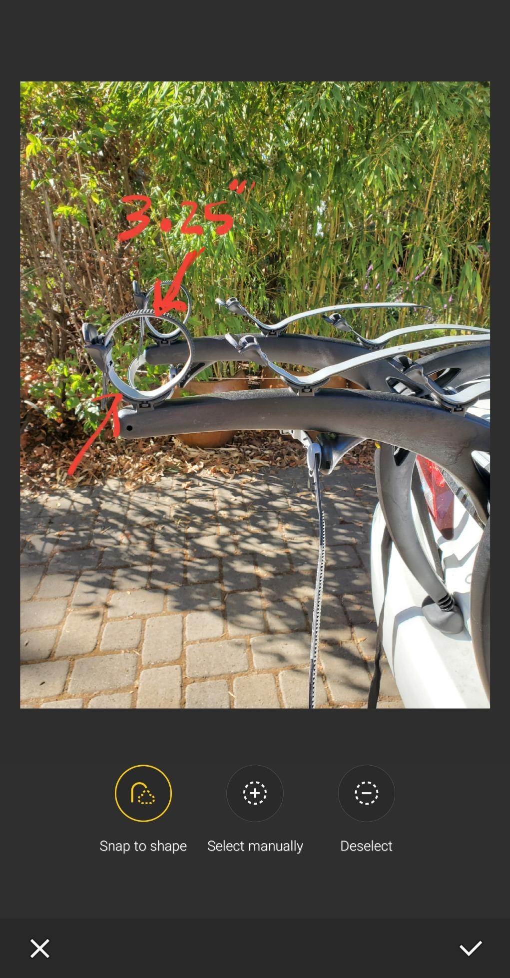 Saris Bones 3-Bike Trunk Rack Bicycle Carrier, Durable, Rust-Free, Anti-Sway Straps, Fits Most Vehicles, Made in USA customer photo 1