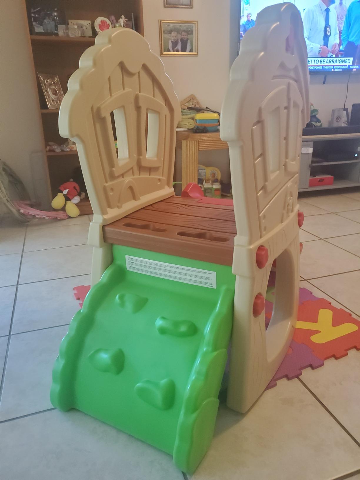 Little Tikes Hide and Seek Climber, Red/Cream/Green, 1-4 Years customer photo 2