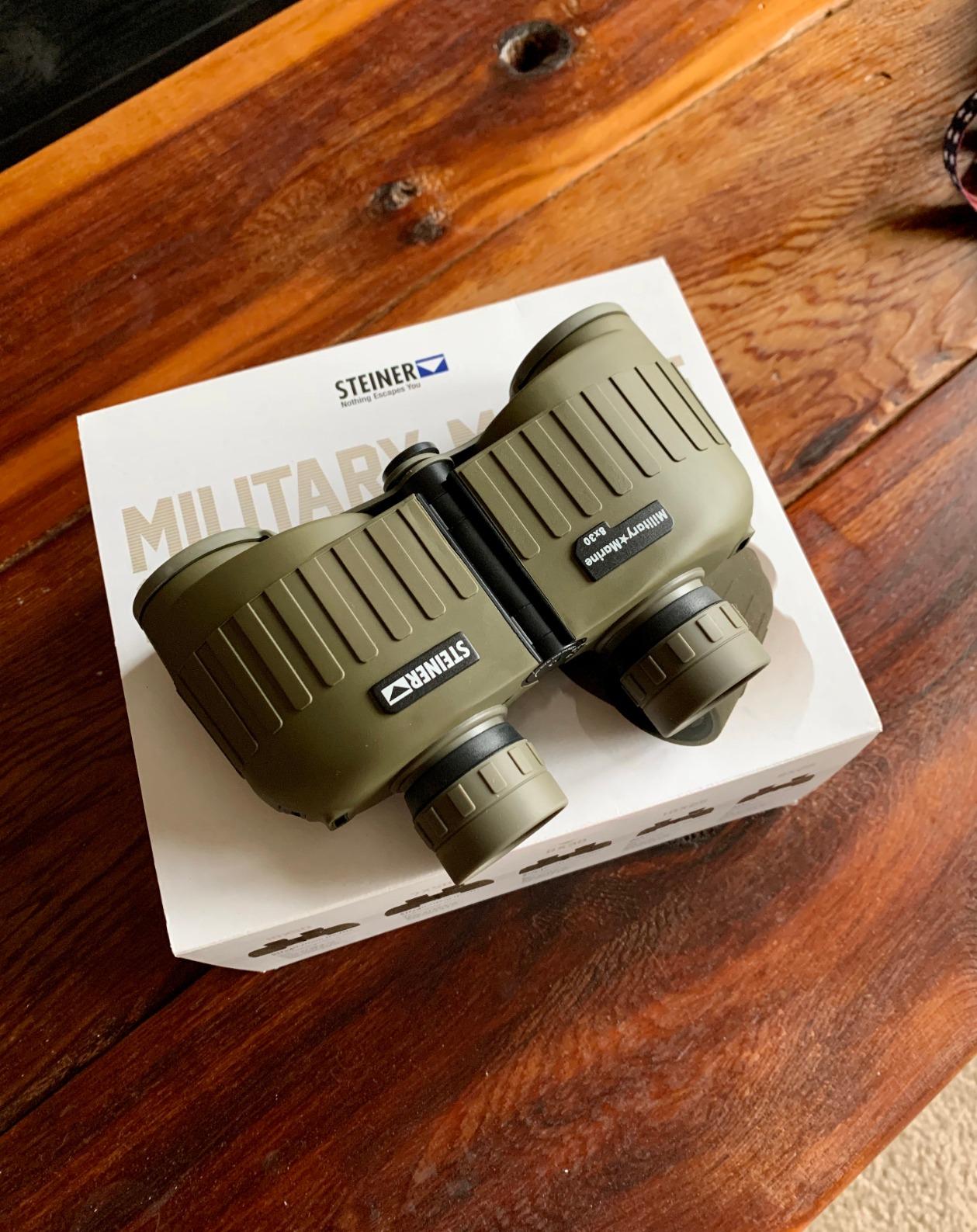 Steiner Military-Marine 8x30 Binoculars - Professional Grade High-Contrast Optics with Sports-Auto-Focus, Floating Prism Shock Absorption, and Heritage Warranty customer photo 2
