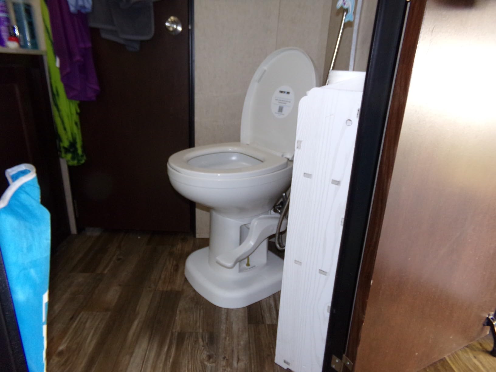 Aqua-Magic Residence RV toilet / High Profile / White - Thetford 42169 customer photo 1