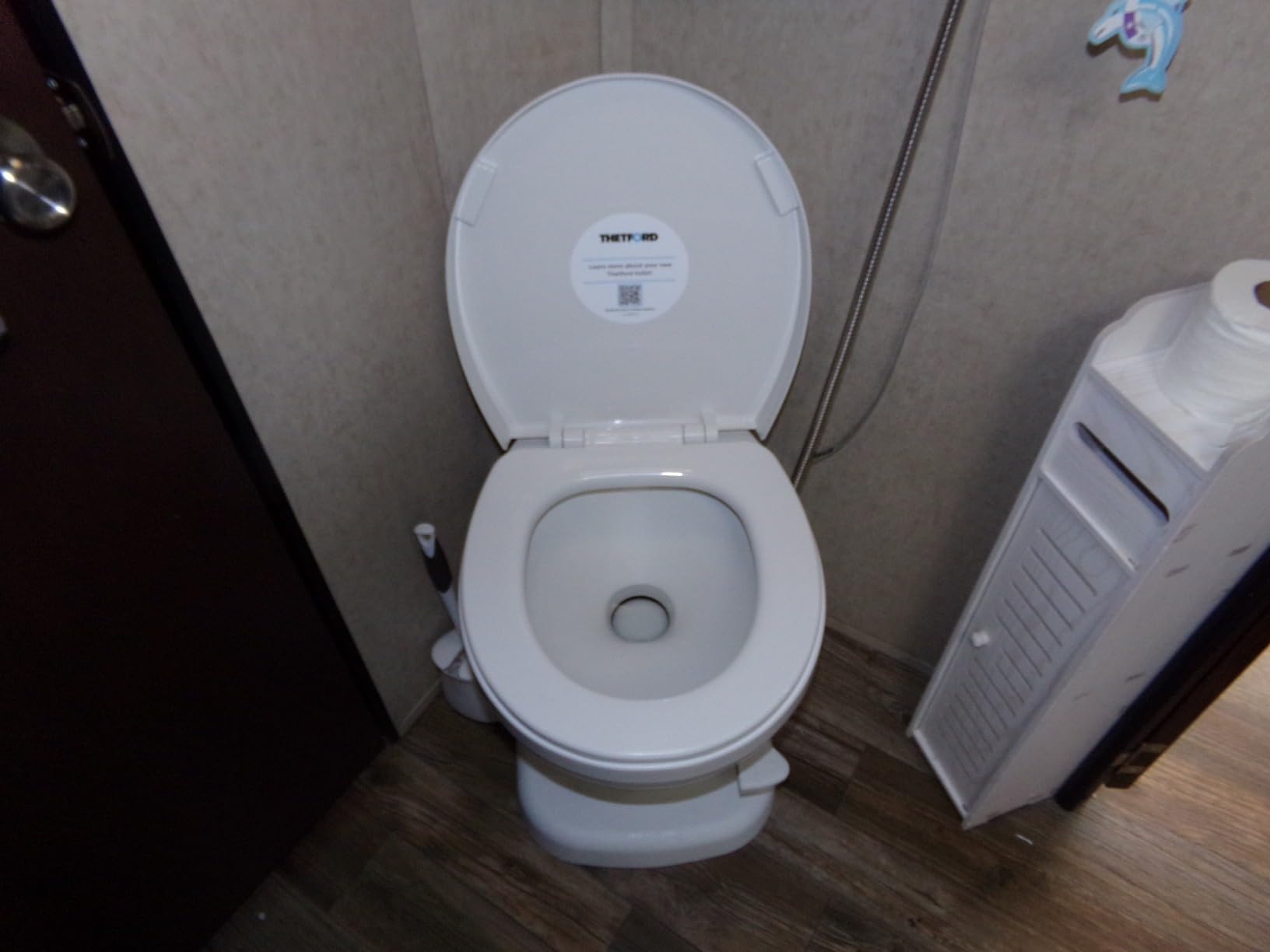 Aqua-Magic Residence RV toilet / High Profile / White - Thetford 42169 customer photo 2