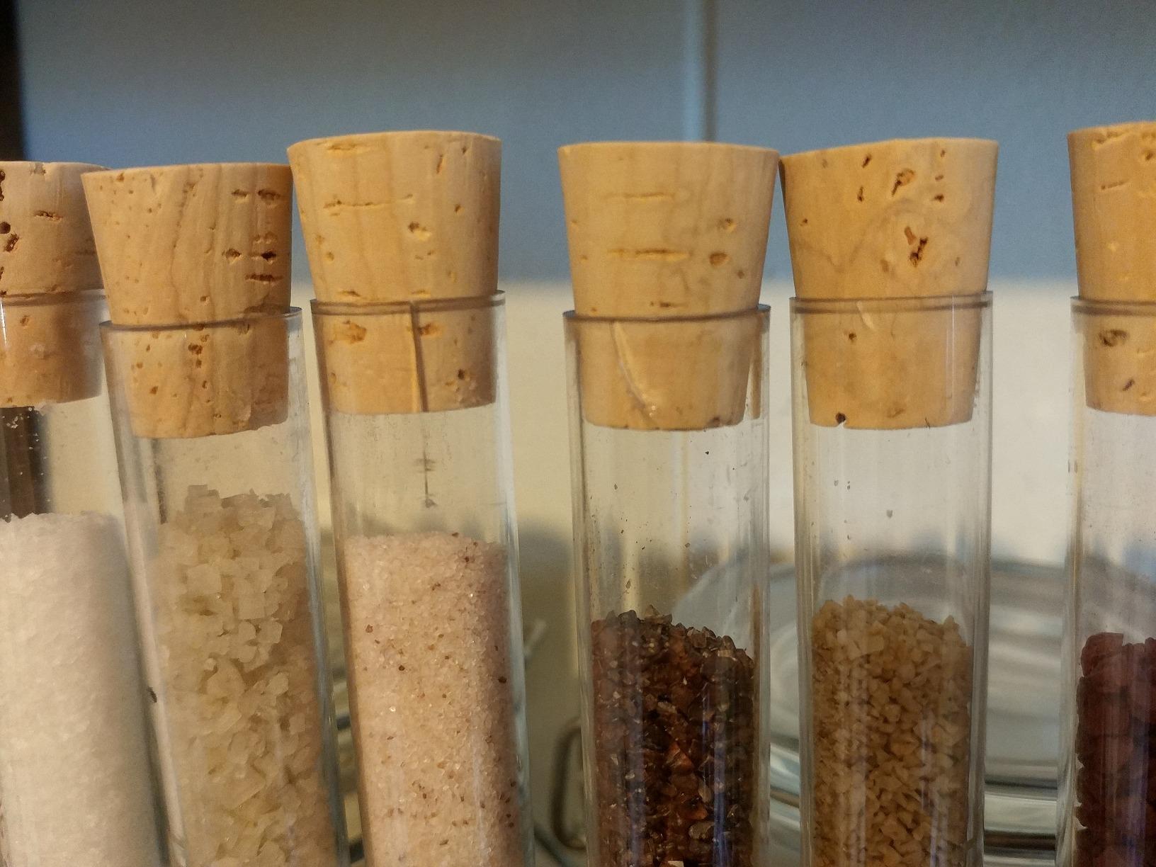 Gourmet Salt Gift Set - 10 Delicious, Natural Finishing Salts from across the Globe! - 10 Test Tube Sampler customer photo 2