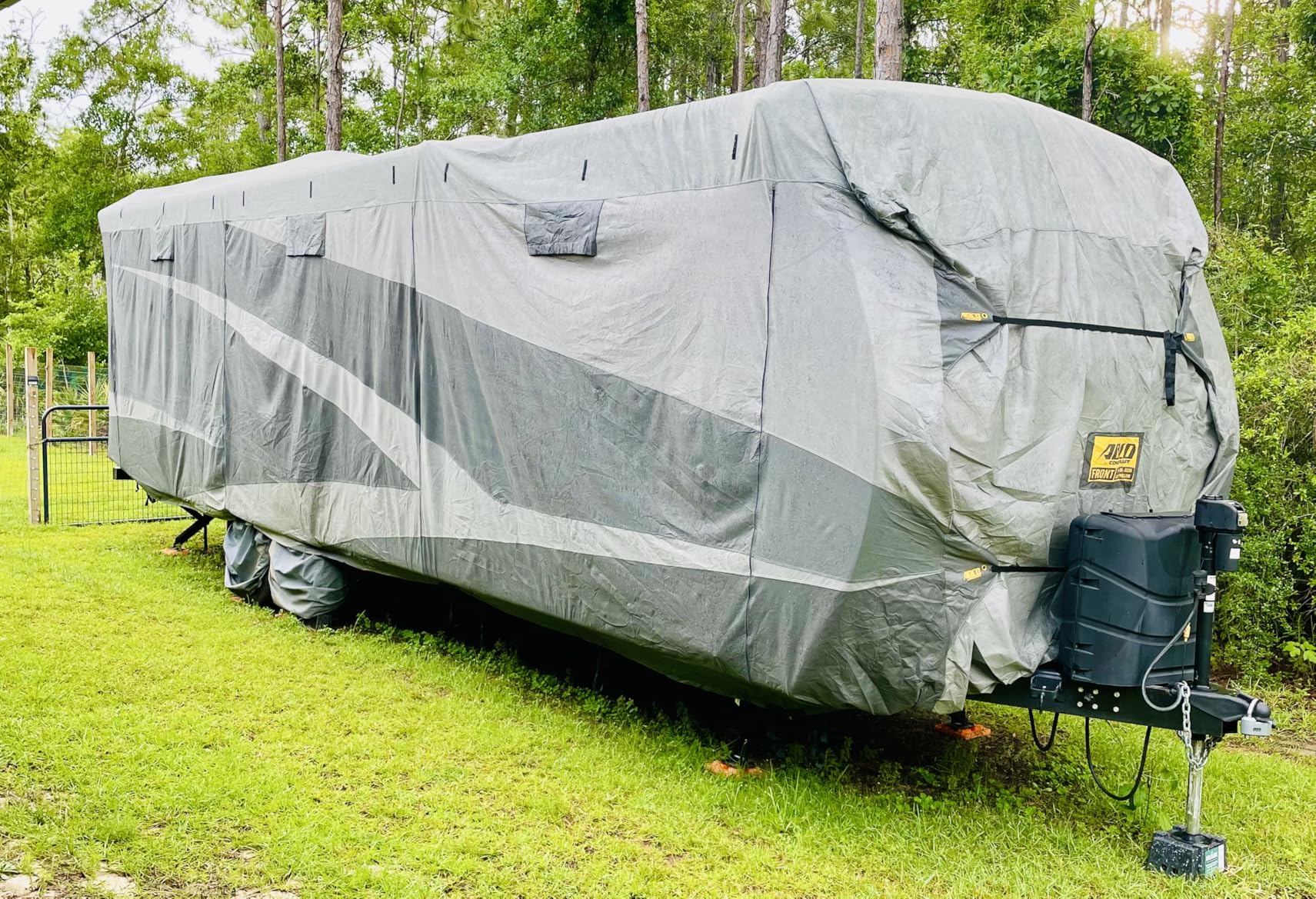 ADCO 52243 Designer Series SFS Aqua Shed Travel Trailer RV Cover - 24'1