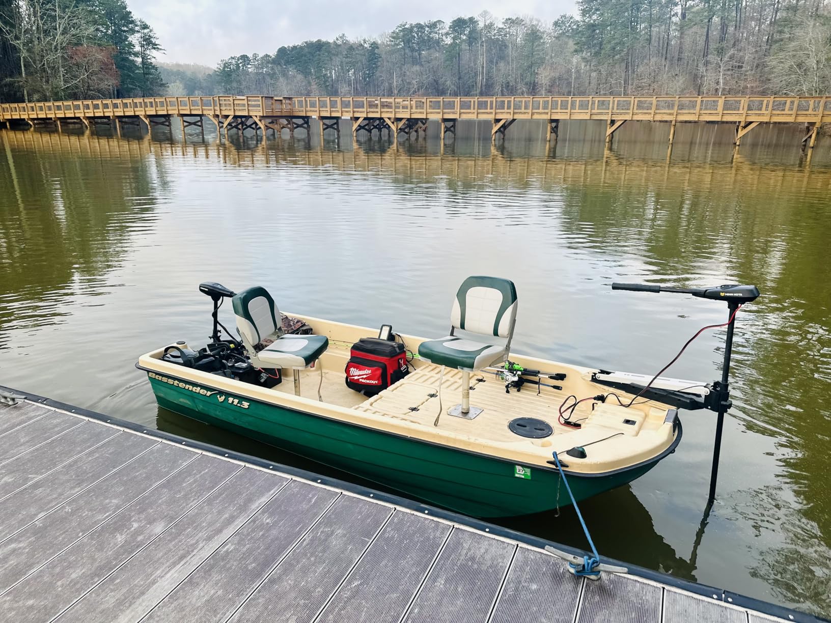 Newport NV-Series Thrust Saltwater Transom Mounted Trolling Electric Trolling Motor w/LED Battery Indicator customer photo 2