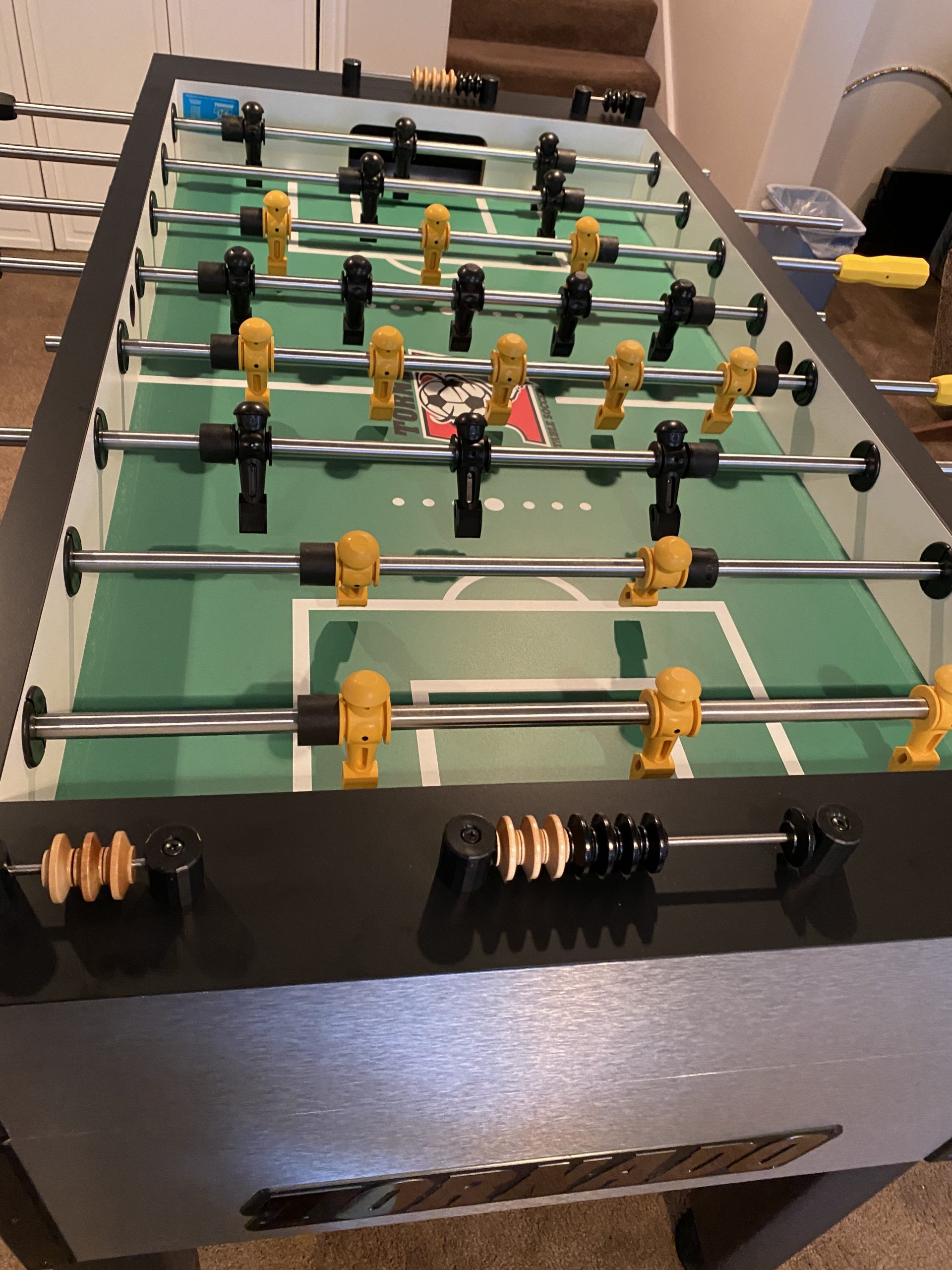 Tornado Tournament 3000 Foosball Table - Made in the USA - Commercial Quality for the Home customer photo 1