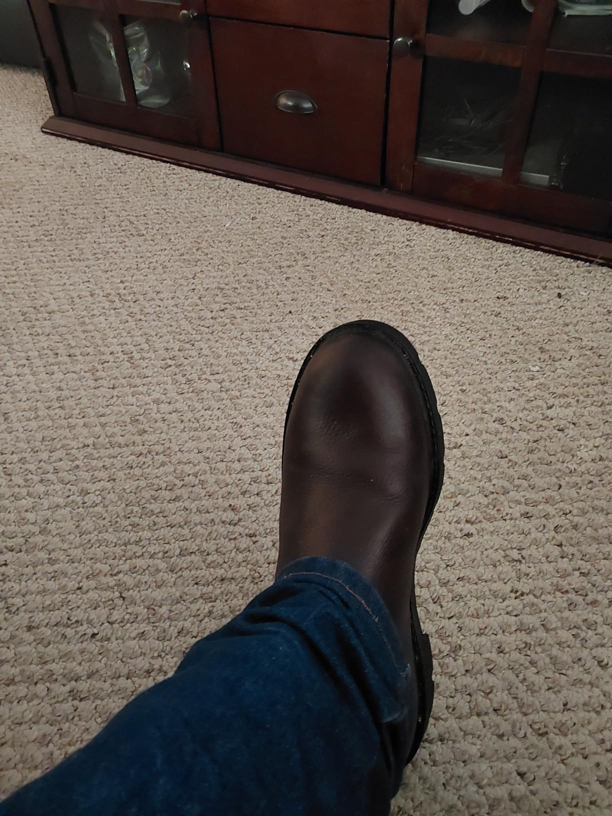 Georgia Boot Men's Homeland Waterproof Wellington Work Boots customer photo 1