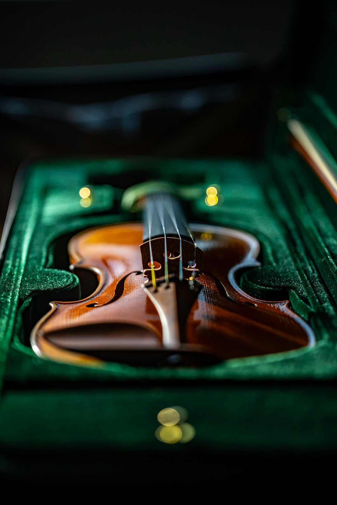 Cremona SV-800 4/4 Premier Artist Violin Outfit - Bow & Case Included, Hand-Carved Tonewoods, Hill-Style Fittings, Thomastik Dominant Strings customer photo 1