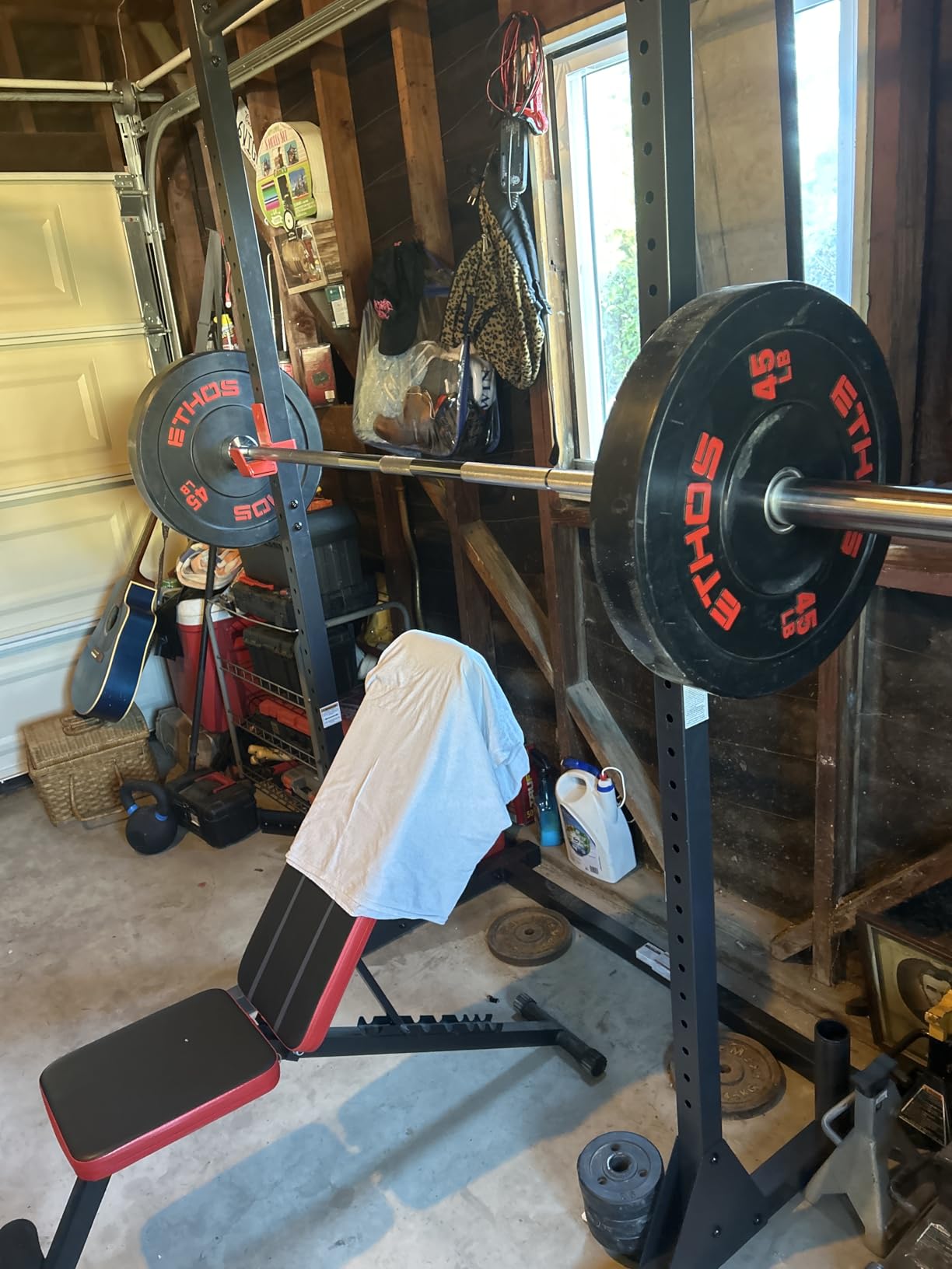CAP Barbell Power Rack with 600-Pound Weight Capacity customer photo 1