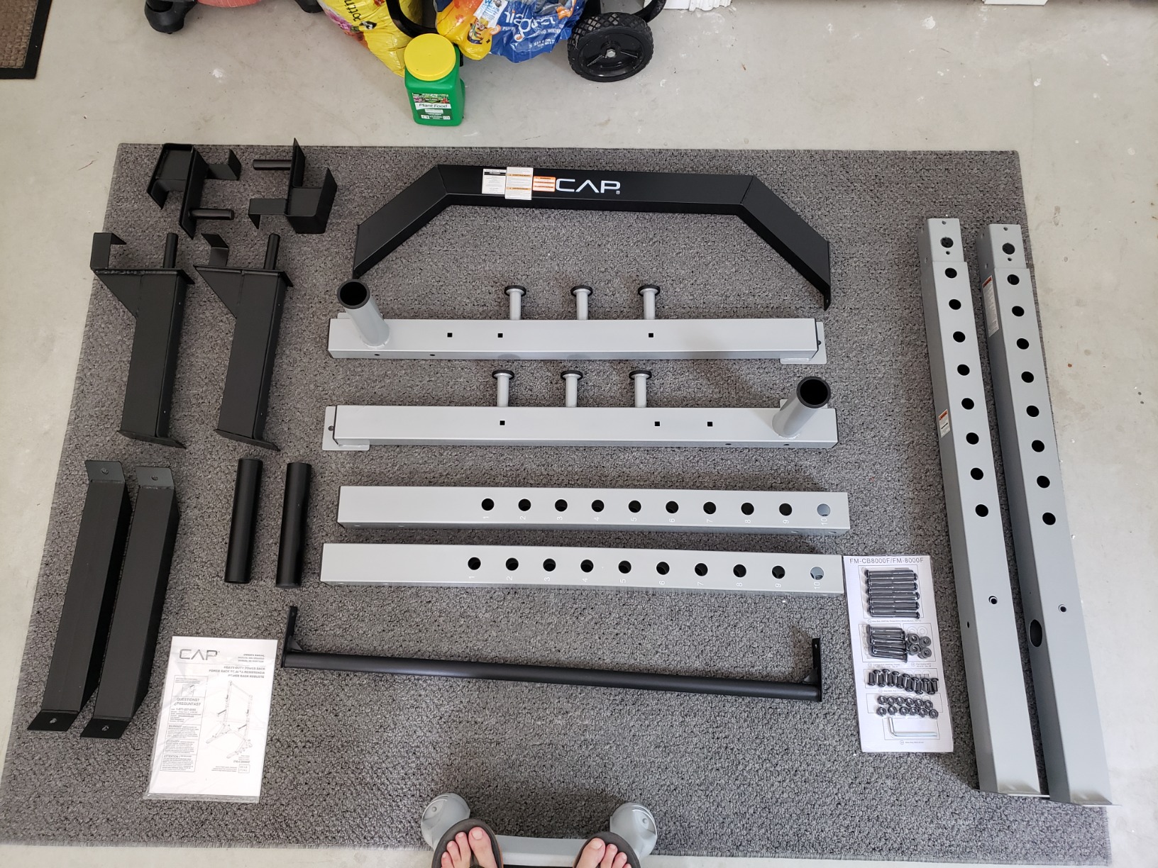 Cap Barbell FM-8000F Deluxe Power Rack customer photo 2