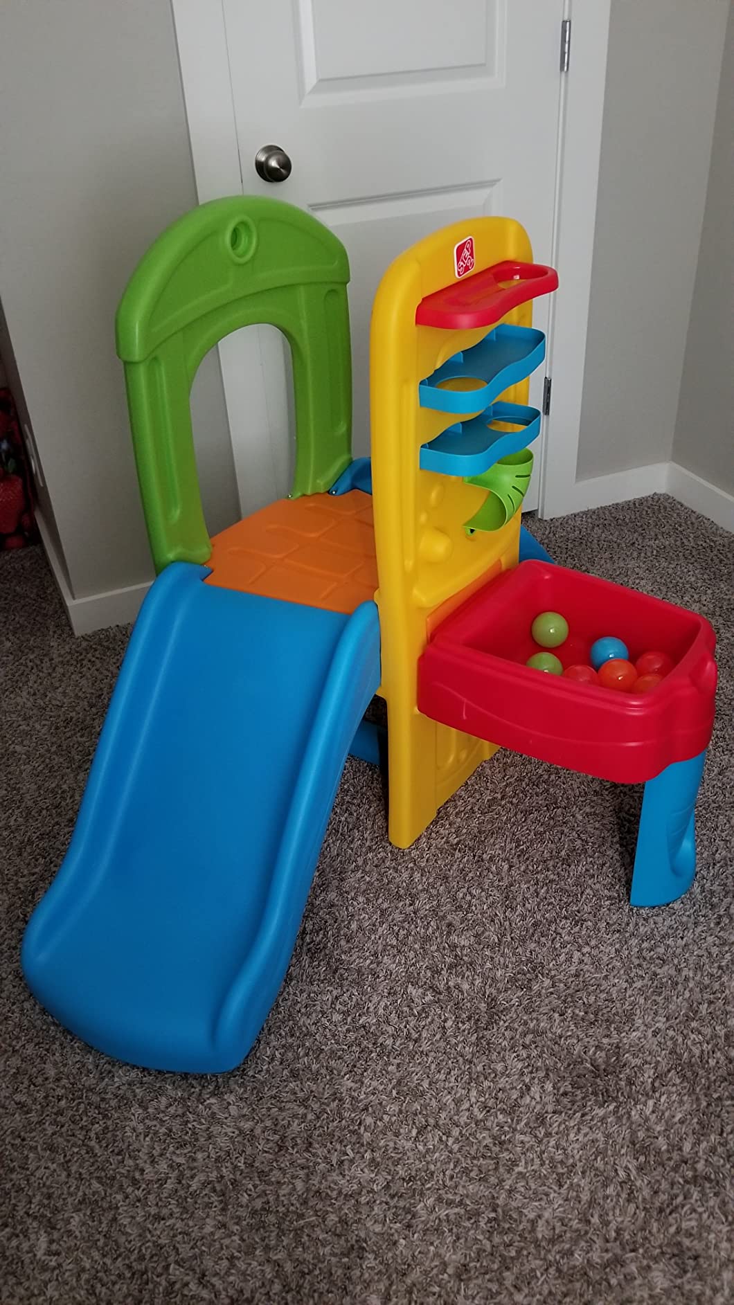 Step2 Play Ball Fun Climber, Kids Outdoor/Indoor Playset, Backyard Playground Set, Slide, Ladder, Ball Drop Maze, For Toddlers 1.5+ Years Old customer photo 1