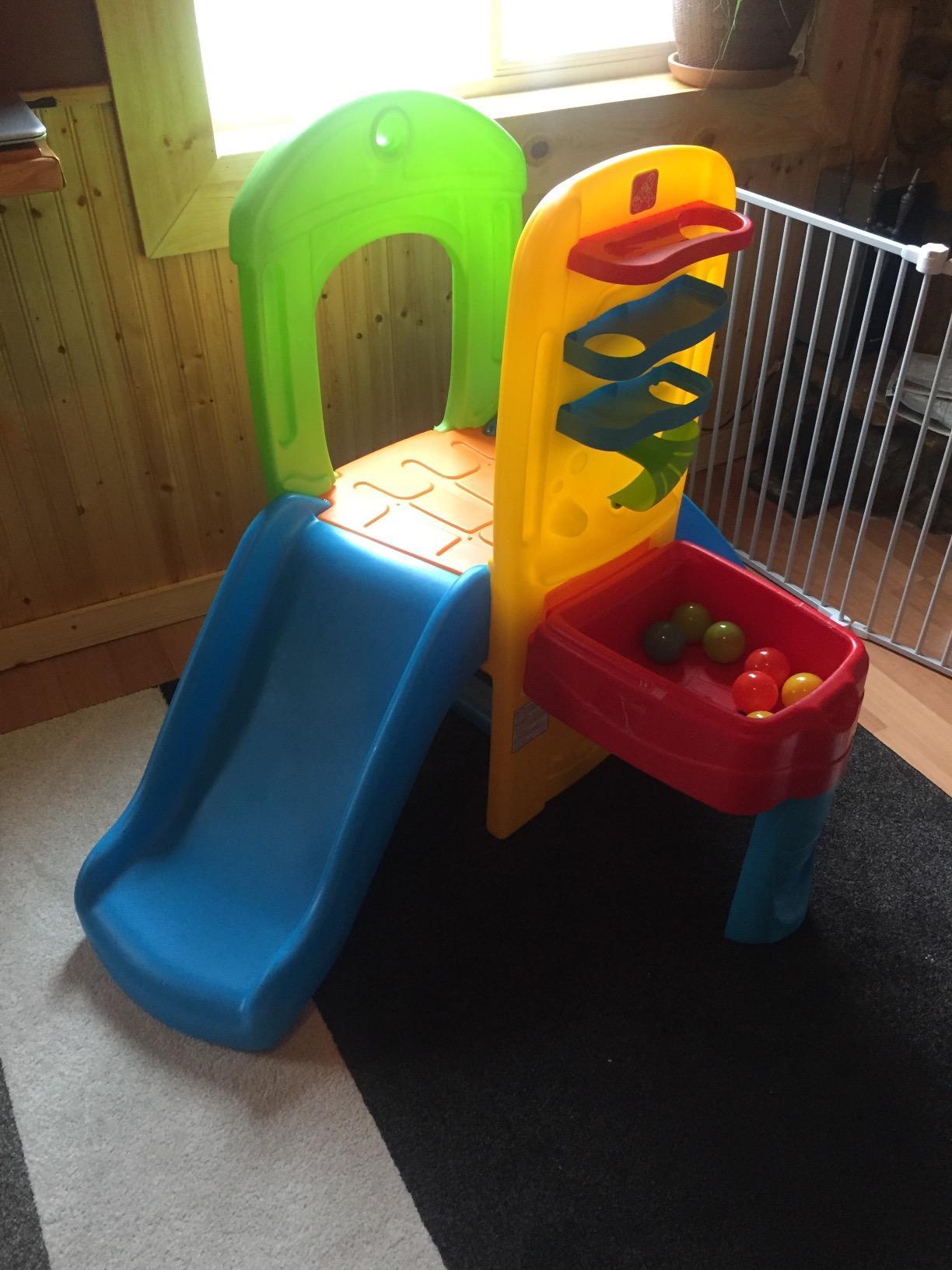 Step2 Play Ball Fun Climber, Kids Outdoor/Indoor Playset, Backyard Playground Set, Slide, Ladder, Ball Drop Maze, For Toddlers 1.5+ Years Old customer photo 2