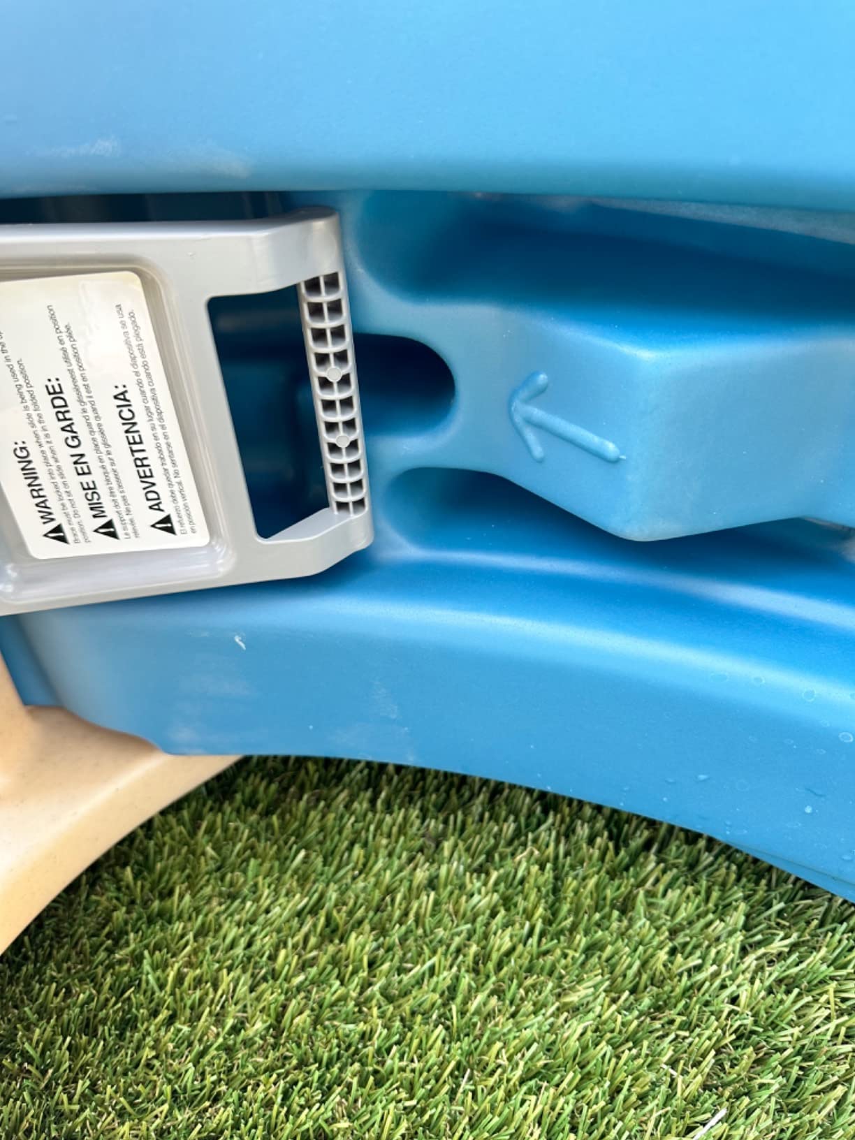 Step2 Play & Fold Junior Slide, Kids Indoor/Outdoor Play Slide, Backyard Playground Set, Easy Grip, Wide Ladder, For Toddlers 1.5-4 Years Old customer photo 1