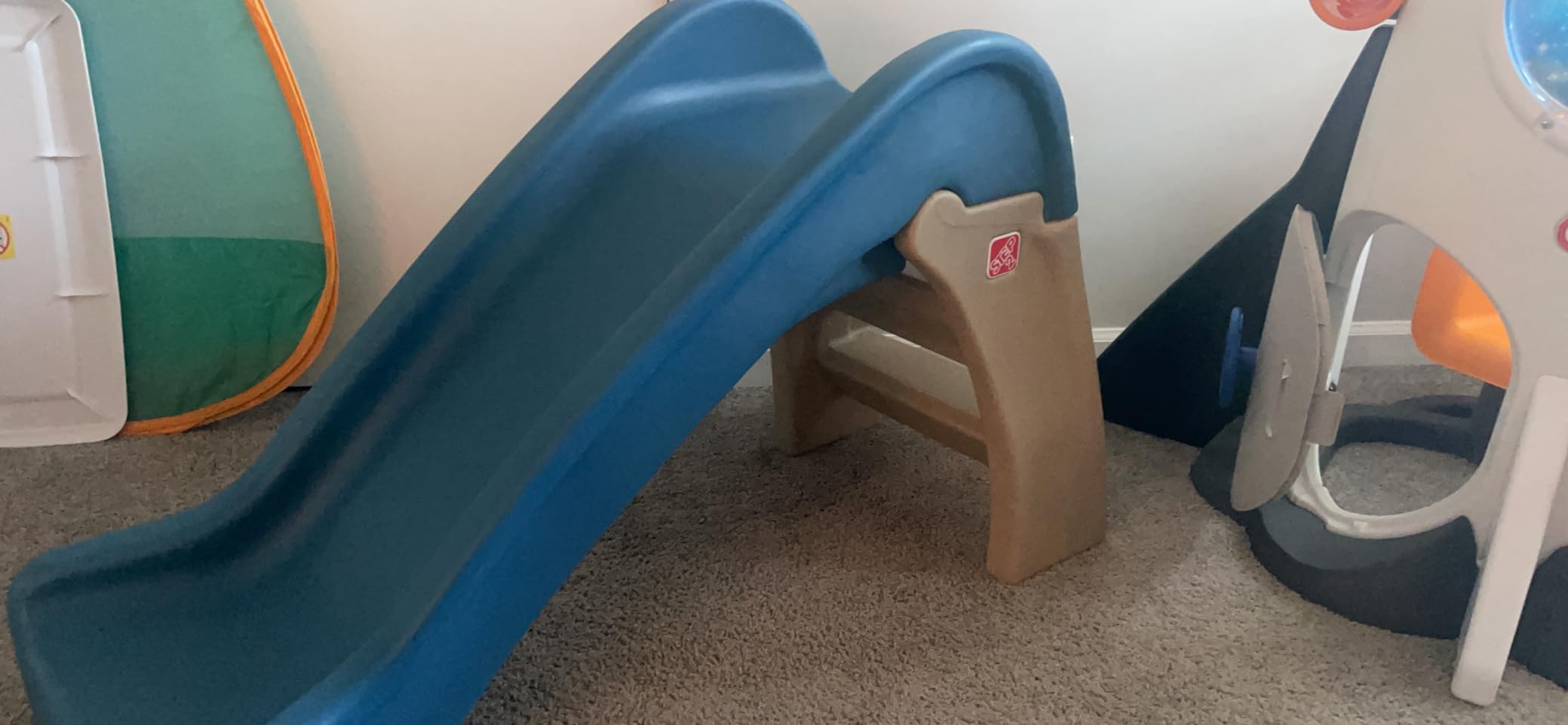 Step2 Play & Fold Junior Slide, Kids Indoor/Outdoor Play Slide, Backyard Playground Set, Easy Grip, Wide Ladder, For Toddlers 1.5-4 Years Old customer photo 2