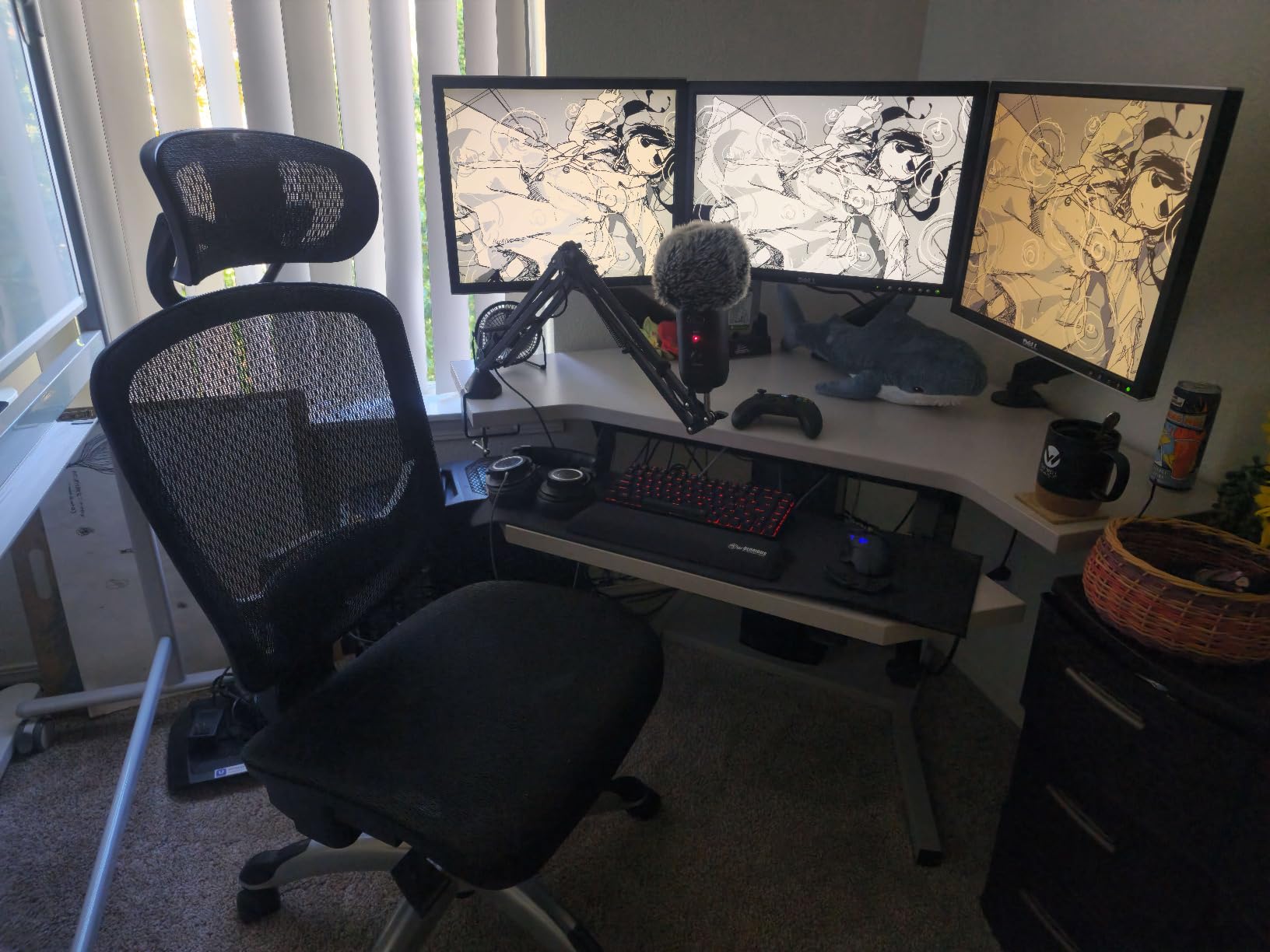 STAPLES Hyken Ergonomic Task Chair Mesh Ergonomic Lumbar Support Swivel Black customer photo 2