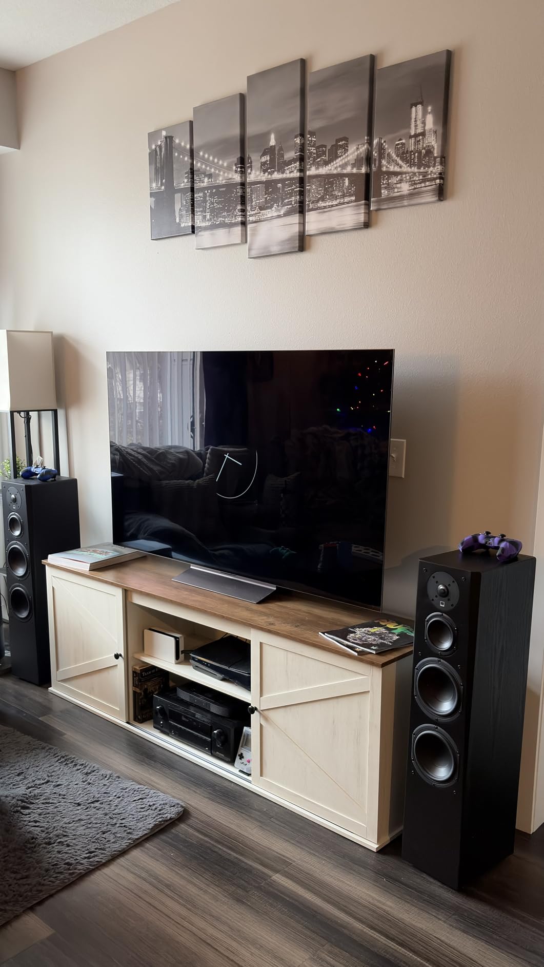 SVS Prime Tower Speaker - (Each) Black Ash customer photo 1