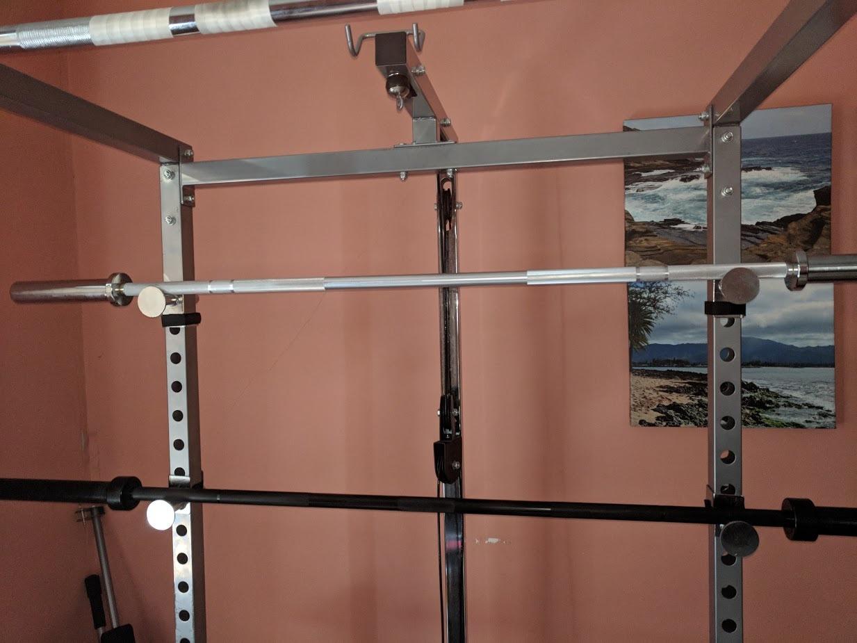 Rage Fitness Olympic Training Barbell - 6FT 15LB (300LB Capacity) OR 7FT 45LB (1500LB Capacity) - Home & Commercial Gym Weightlifting Bar for Squats, Deadlifts, Bench Press customer photo 1