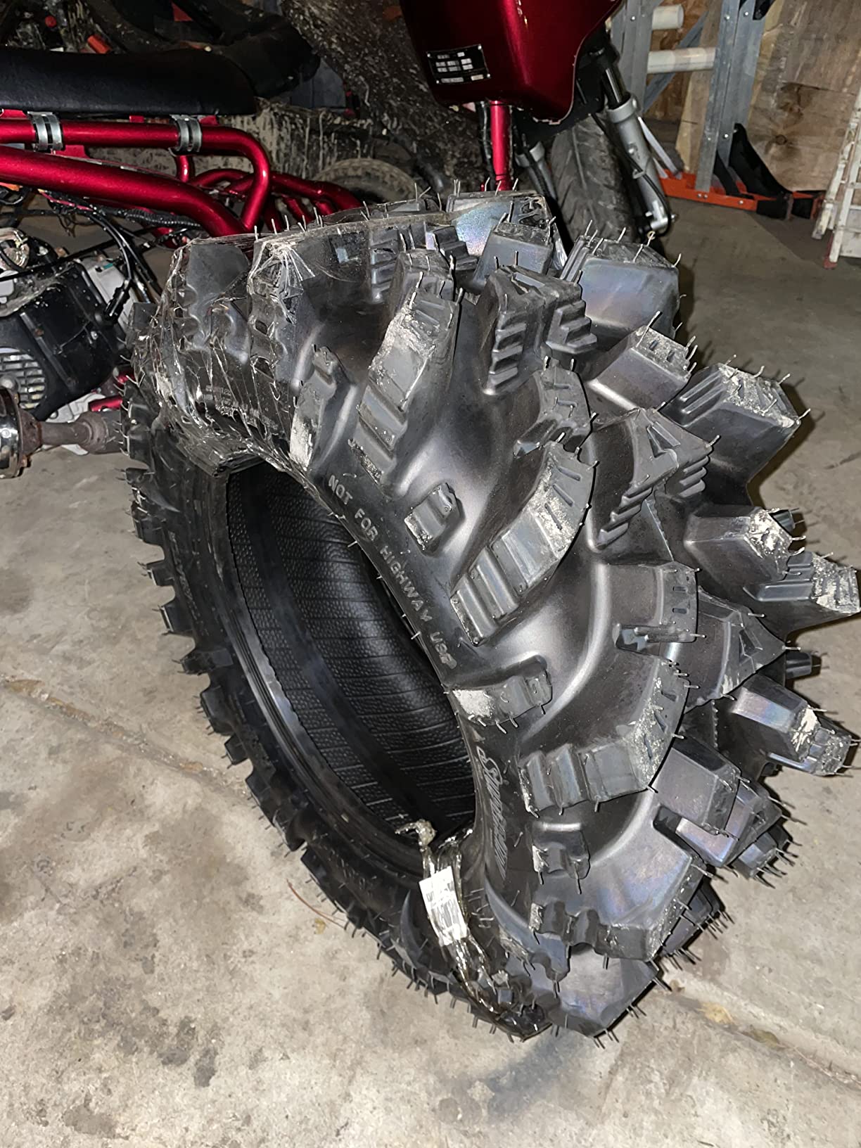 SuperATV Intimidator UTV/ATV Mud Tire | 30x10-14 | 2