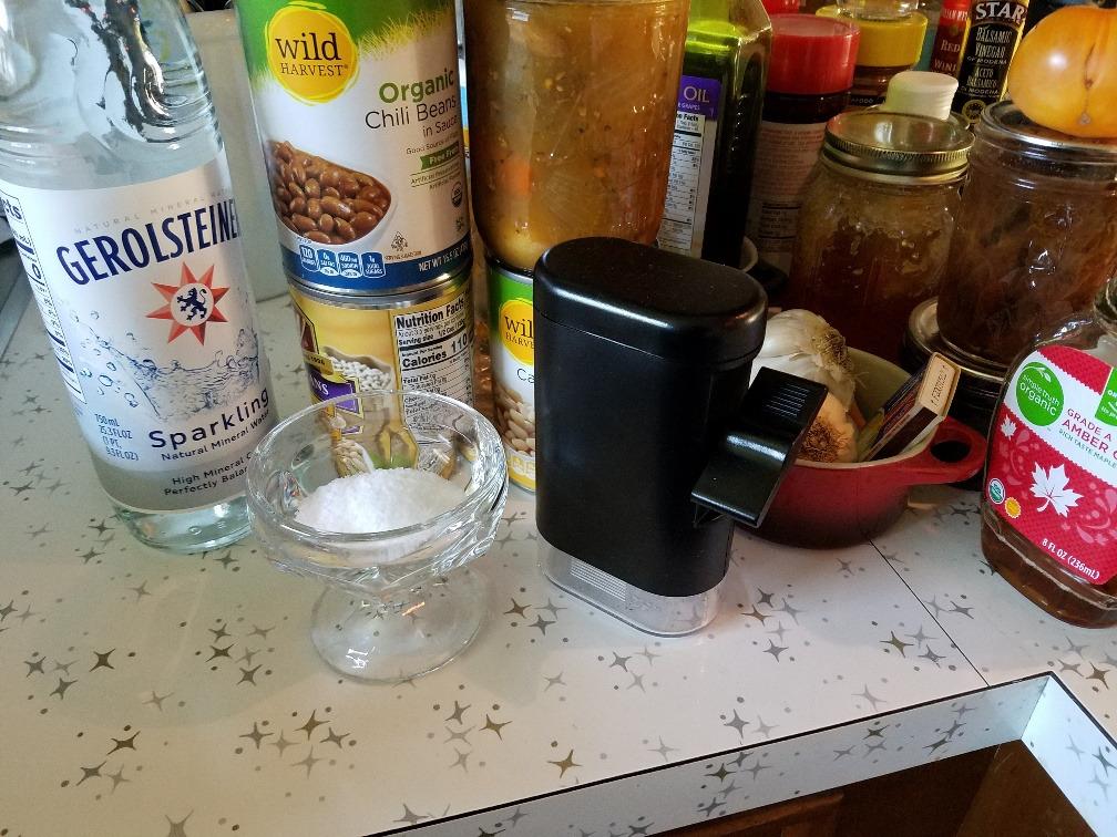 PepperMate Traditional Pepper Mill 723 - Turnkey High Volume Salt and Gourmet Peppercorn Grinder (White) customer photo 1