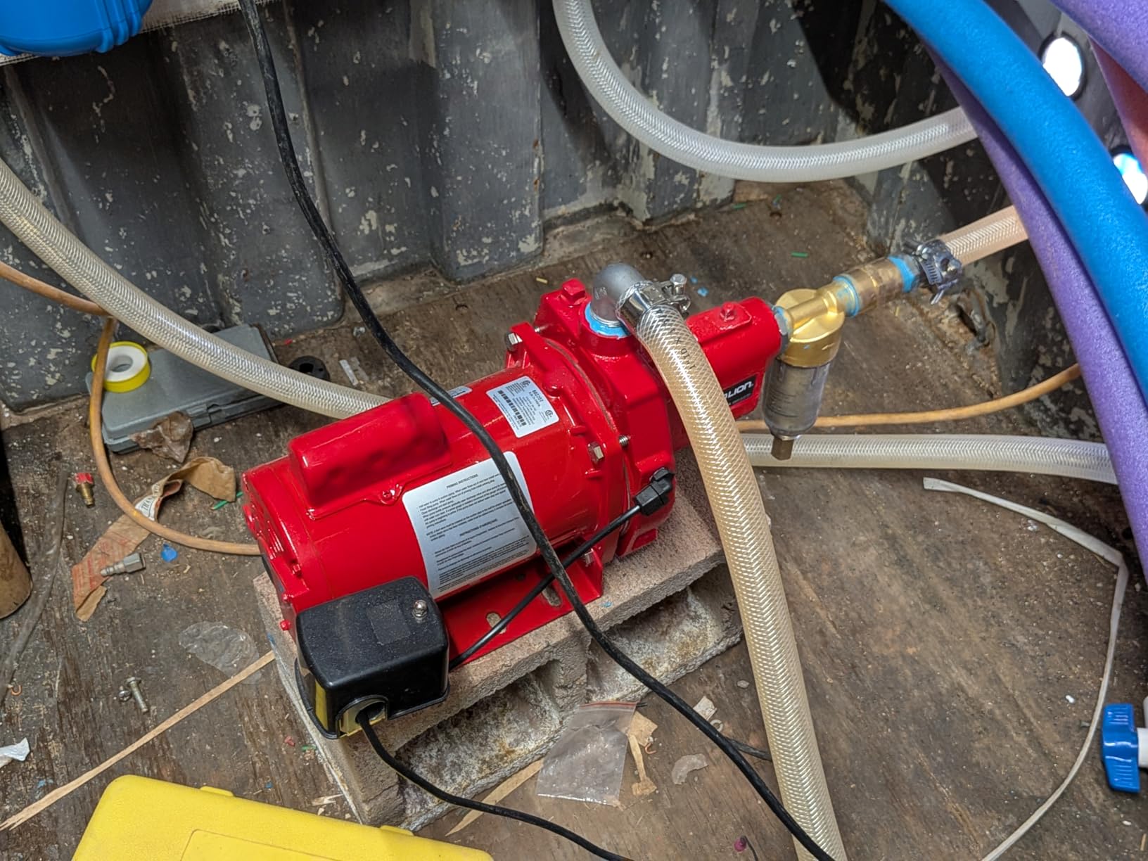 Red Lion RJS-100-PREM 1 HP, 23 GPM, 115/230 Volt, Premium Cast Iron Shallow Well Jet Pump customer photo 2