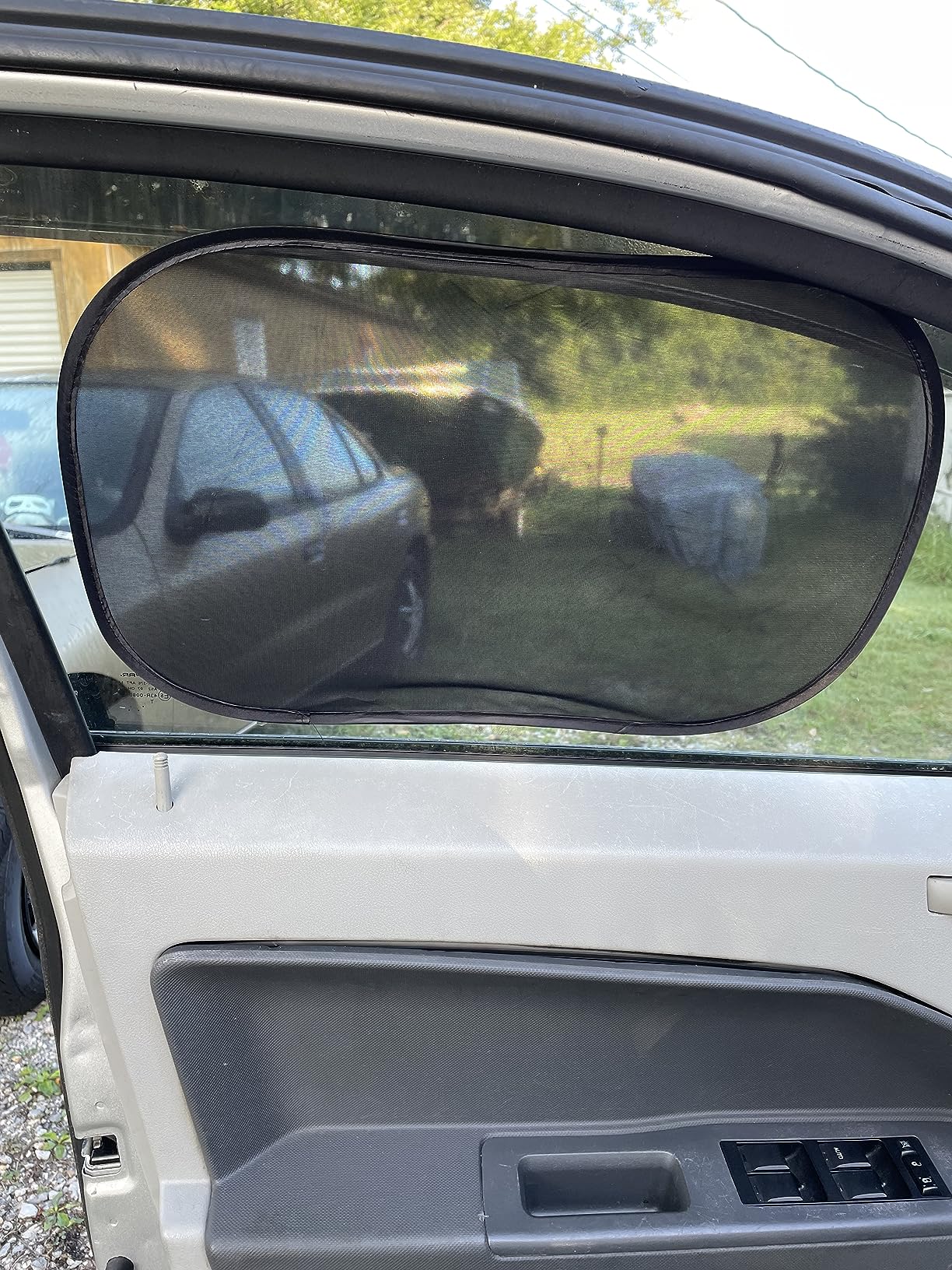 Car Window Shades - Certified 99.79% UVA & 99.95% UVB sun protection. Award winning car sun shade for side windows. 4 Pack (2 Transparency options) 20