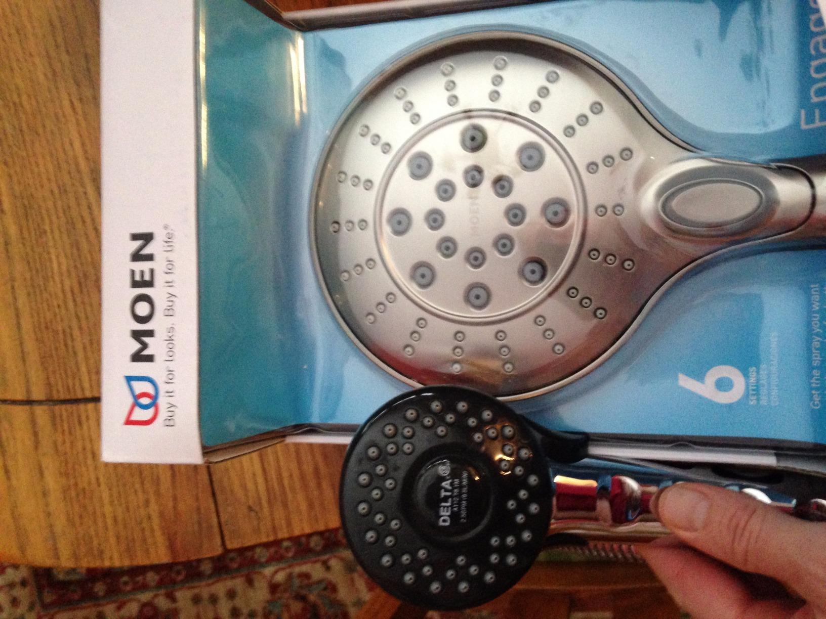 Moen Engage Spot Resist Brushed Nickel Six-Function 5.5-Inch Removable Handheld Showerhead with Magnetic Docking System, 26112SRN customer photo 2