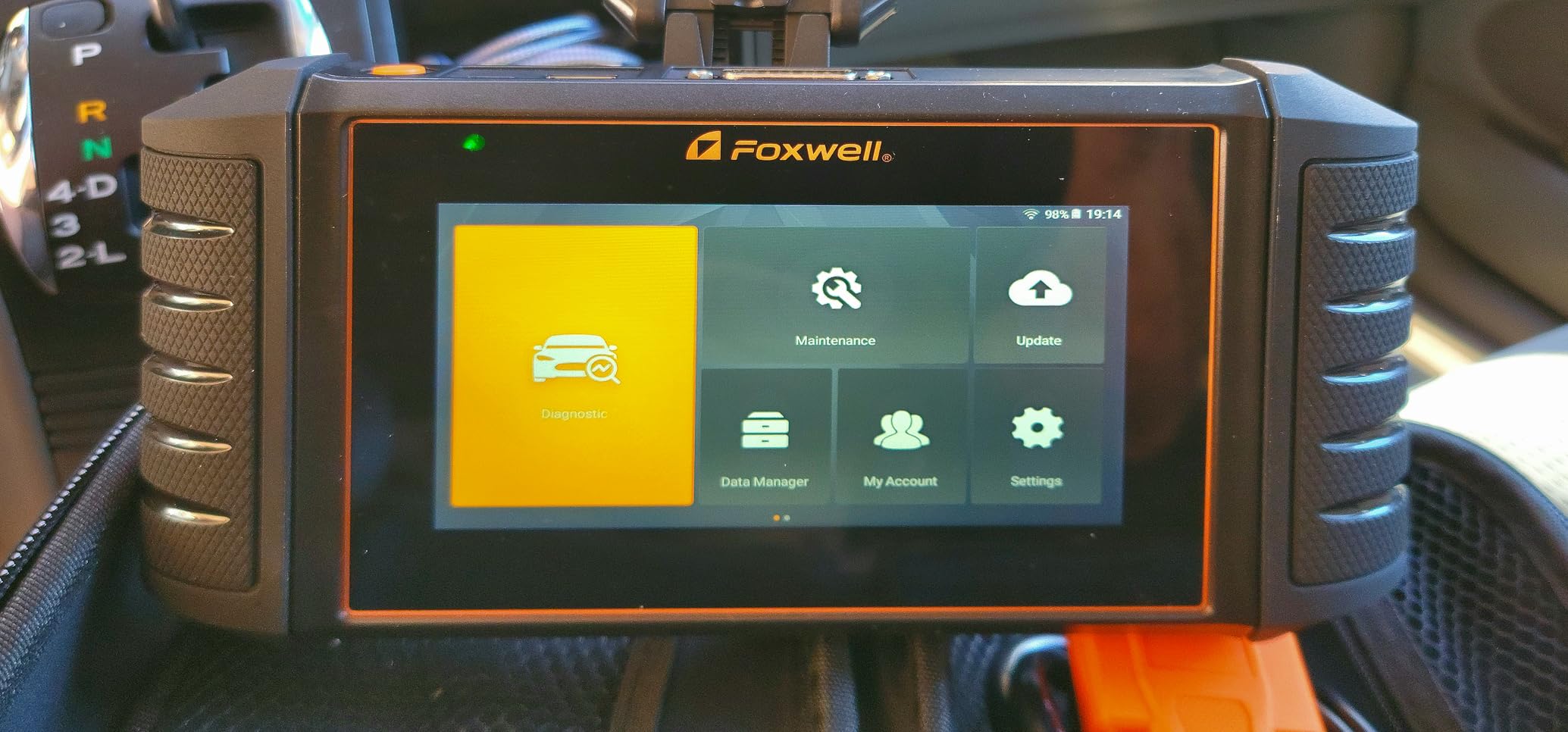 2026 FOXWELL NT716 Bidirectional OBD2 Scanner, 4-System Diagnostic Tool for ABS, SRS, Transmission & Engine, 9 Reset, ABS Bleeding, AutoVIN, Live Data, Upgraded from NT6X4, Lifetime Free Updates,Black customer photo 1